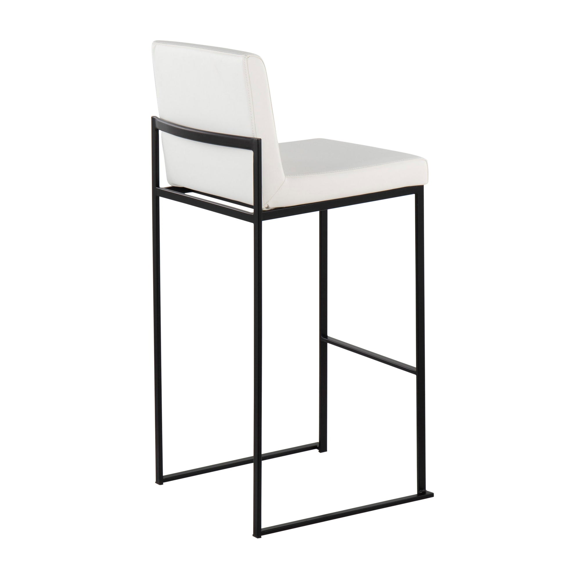 Fuji - Contemporary High Back Barstool Elegant Design - Best Buy Furniture