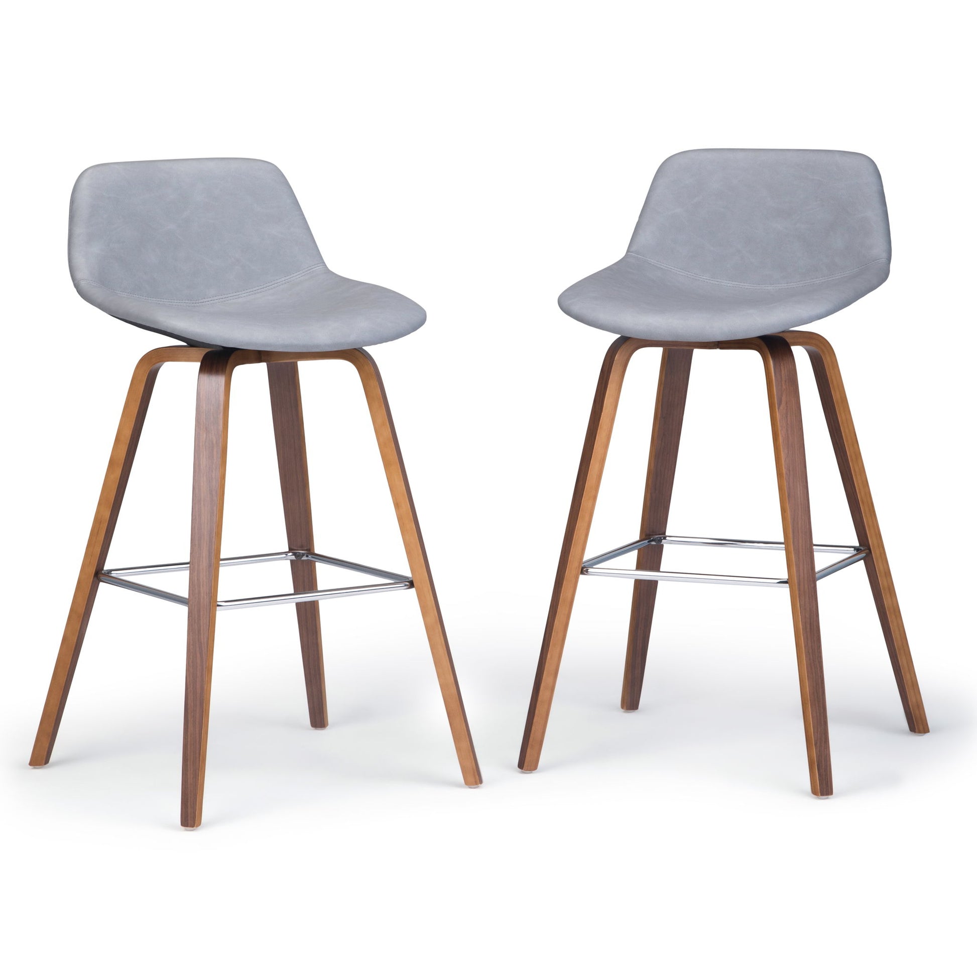 Randolph Bentwood - Counter / Bar Height Stool (Set of 2) - Best Buy Furniture