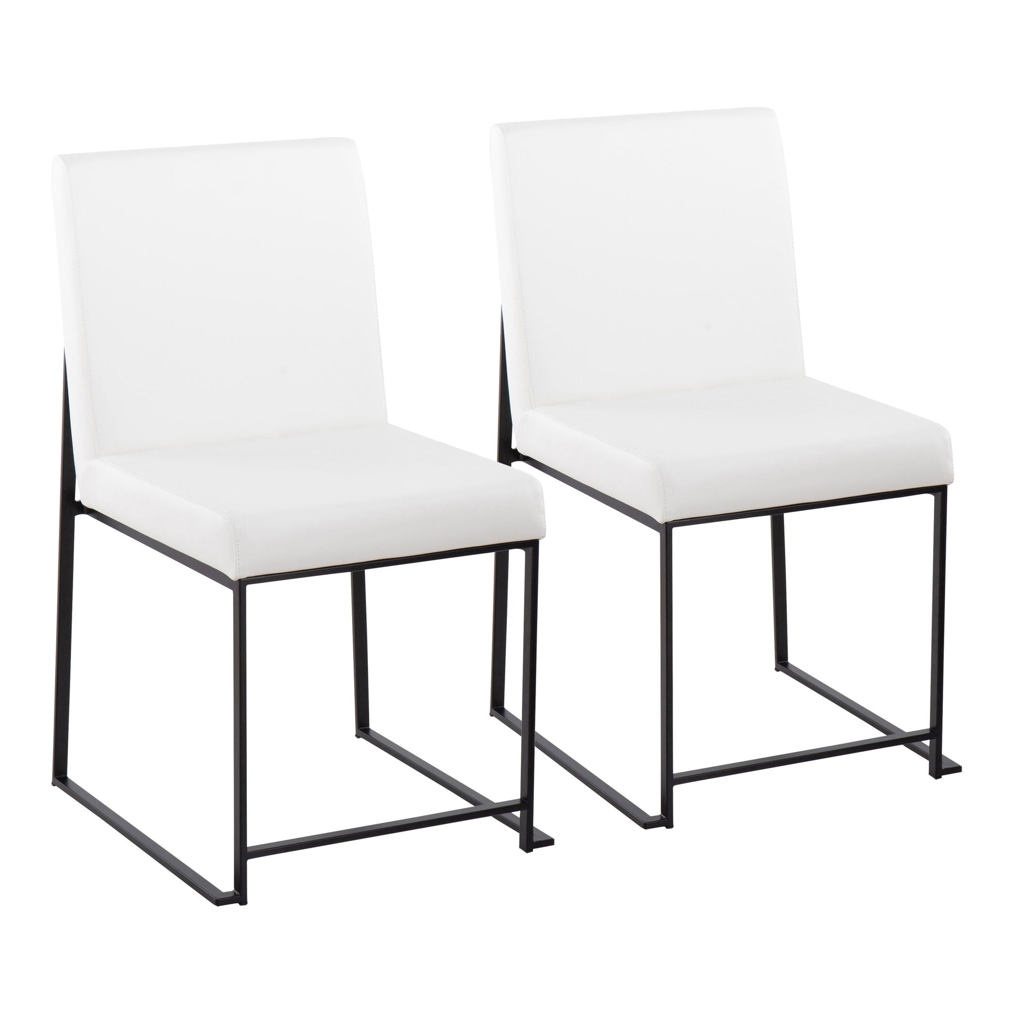 Fuji - Contemporary Modern Elegance With High Back Dining Chair (Set of 2) - Best Buy Furniture