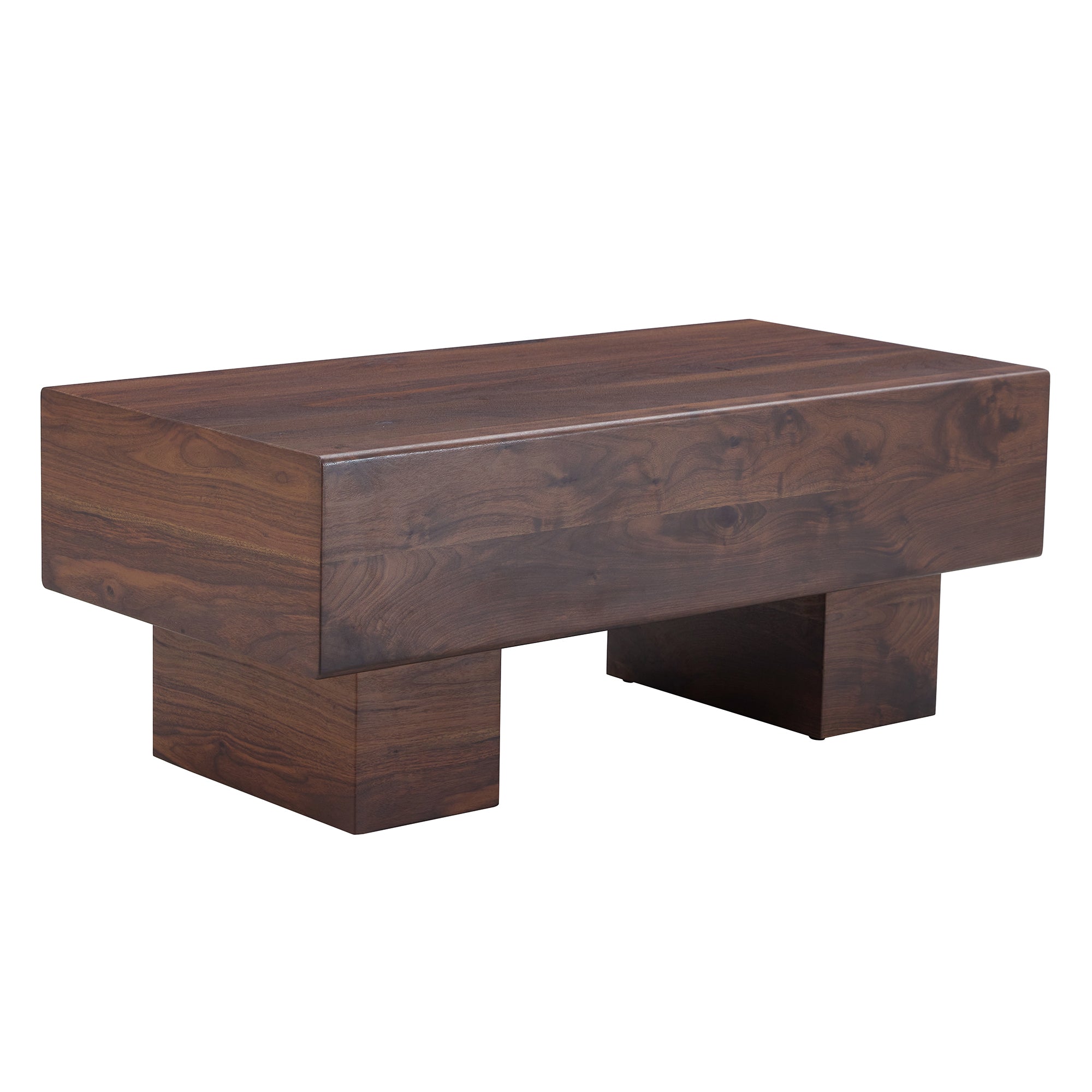 Modern Walnut MDF Coffee Table - Best Buy Furniture