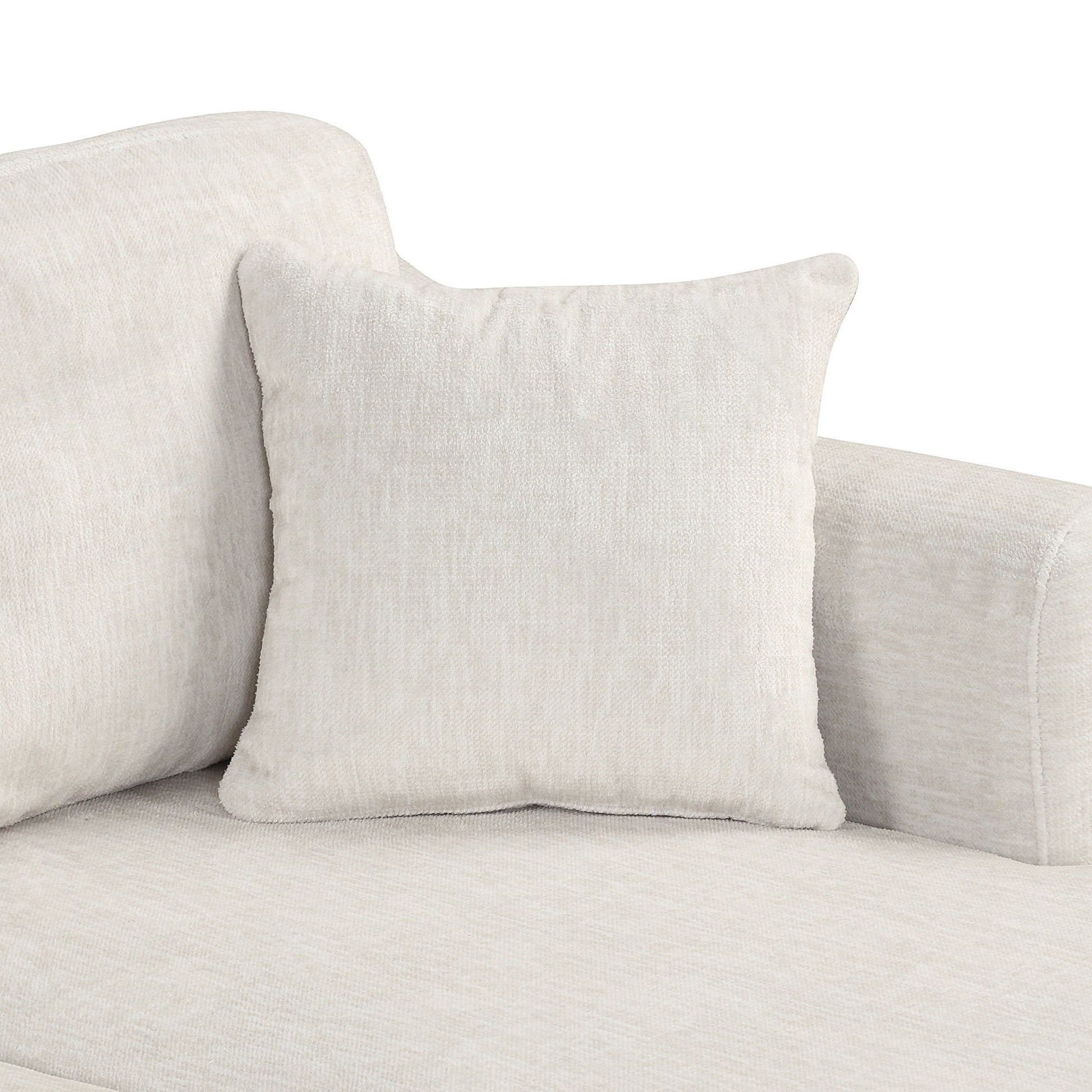 Contemporary U - Shaped Sectional Sofa With Movable Storage Ottoman - Best Buy Furniture