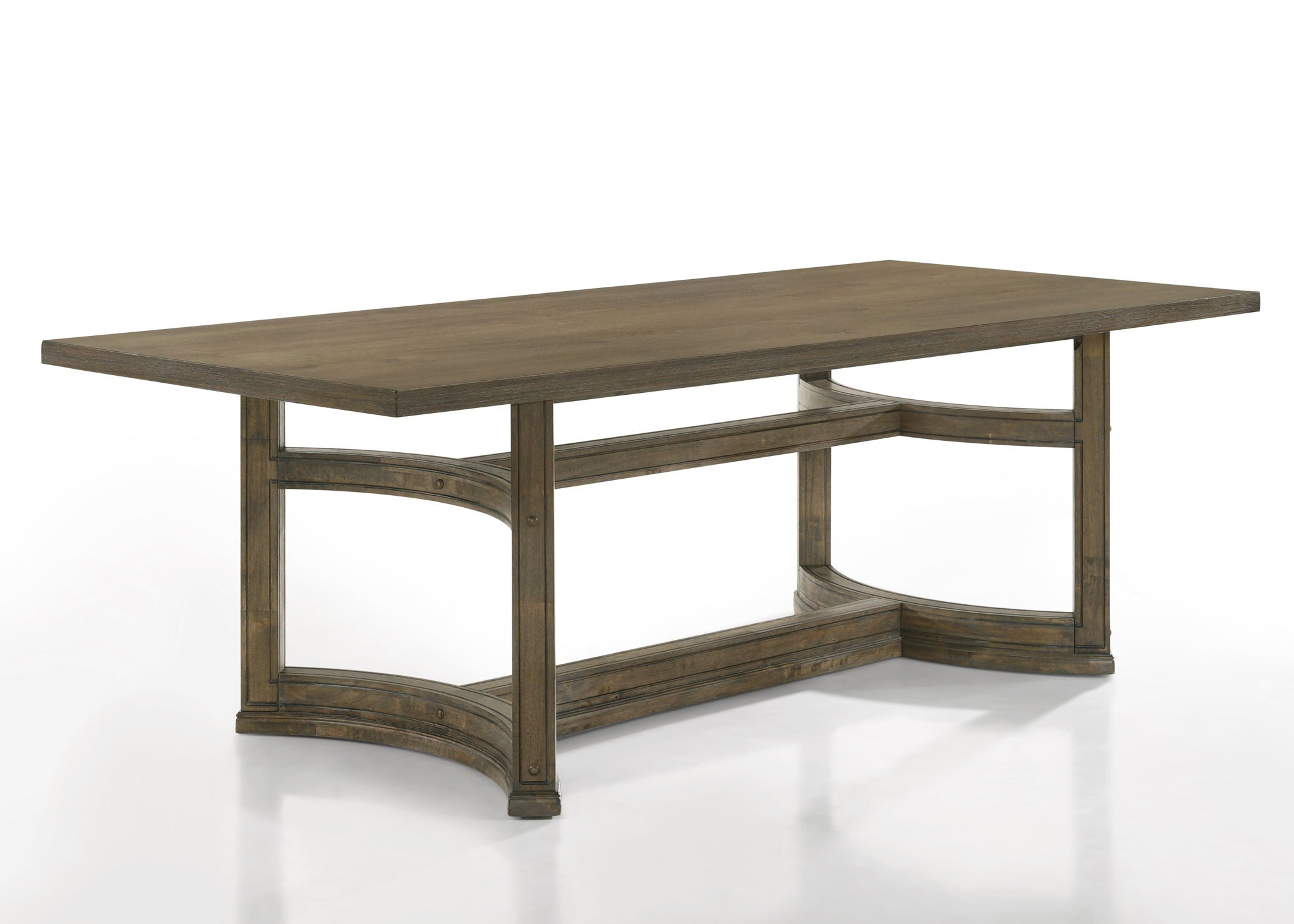 Parfield - Weathered Dining Table - Oak - Best Buy Furniture