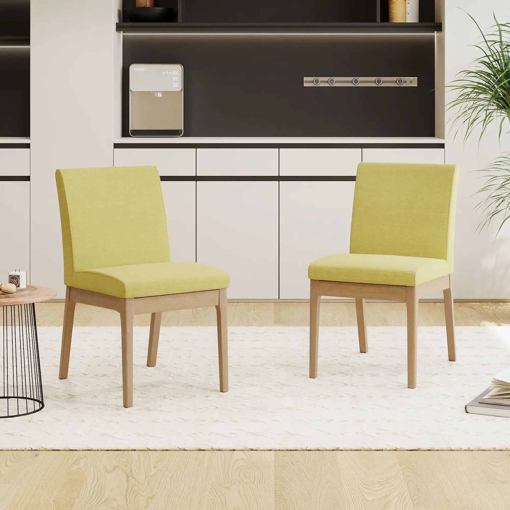 Contemporary Fabric Comfort Dining Chairs (Set of 2) - Best Buy Furniture