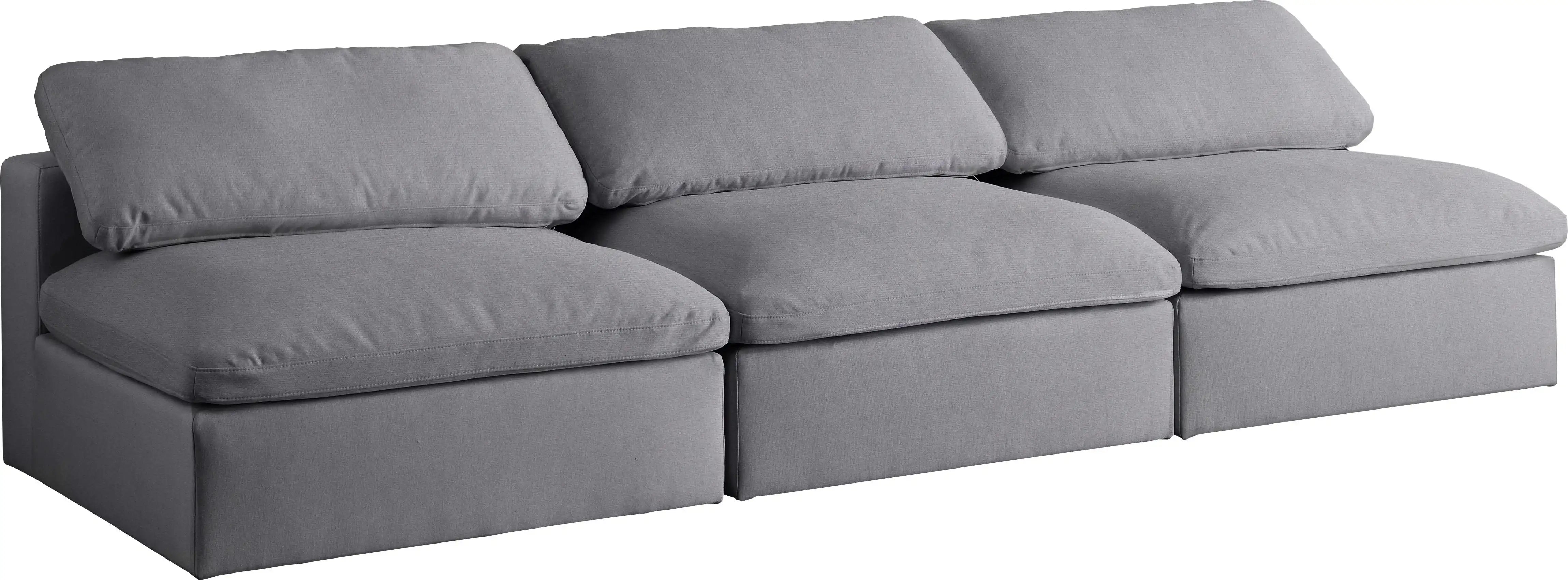 Serene - Modular Armless 3 Seat Sofa - Best Buy Furniture