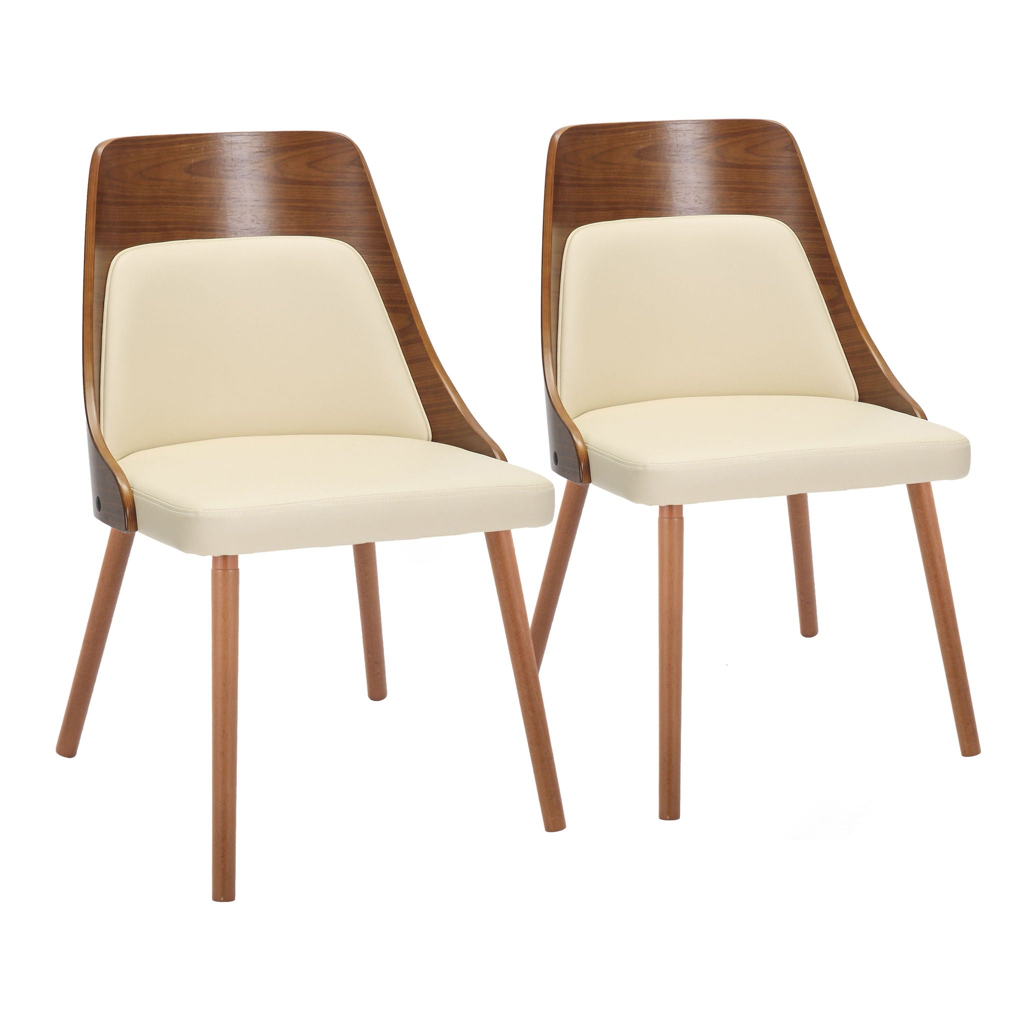 Anabelle - Mid-Century Modern Chair (Set of 2) - Best Buy Furniture