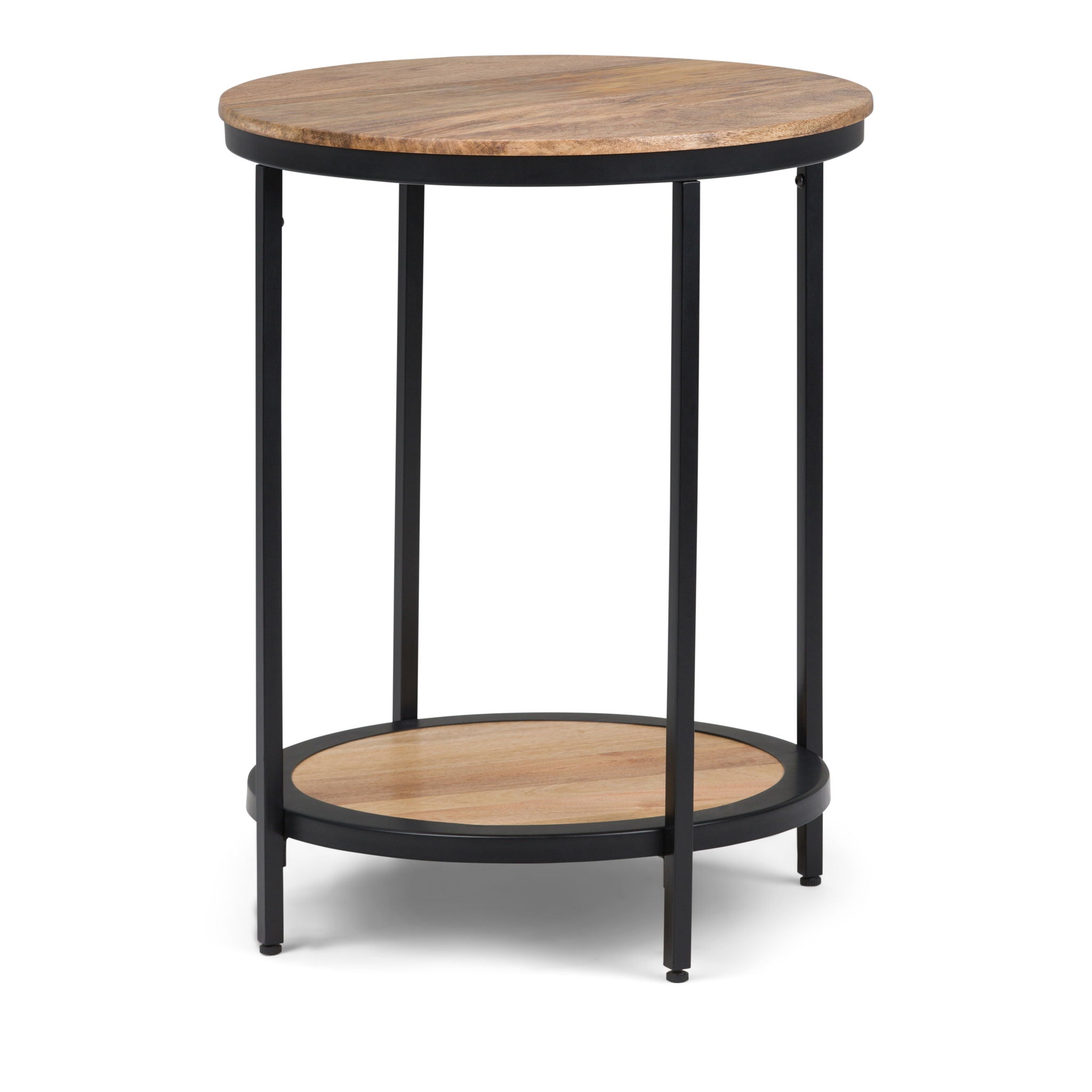 Jenna - Handcrafted Round Side Table - Best Buy Furniture