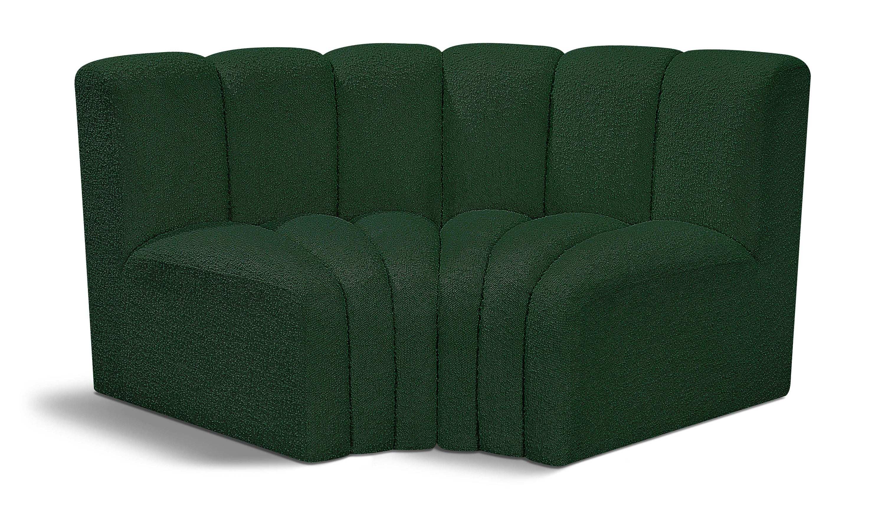 Arc - Boucle Fabric 2 Piece Modular Sofa - Best Buy Furniture