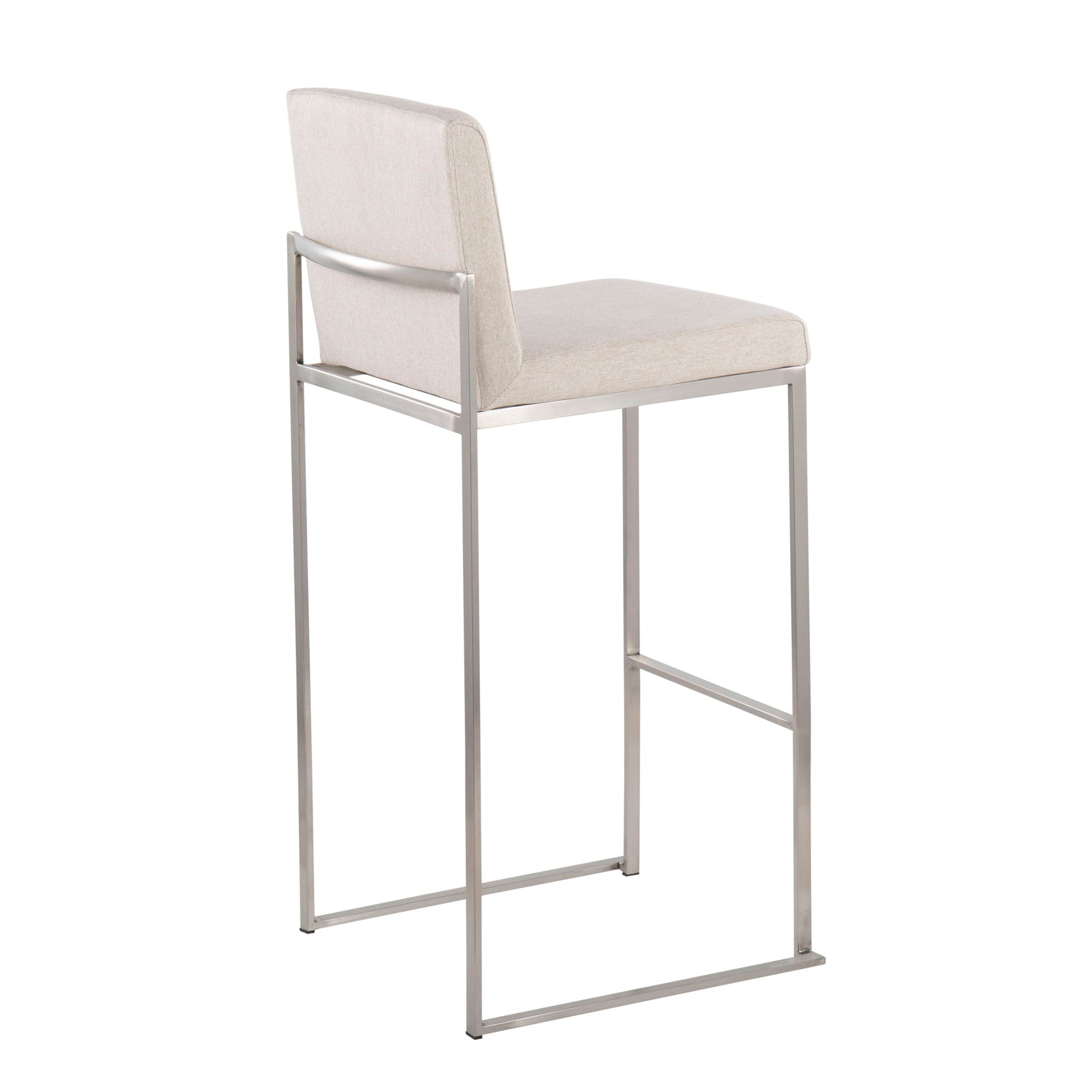 Fuji - Contemporary And Modern Elegance High Back Barstool - Best Buy Furniture
