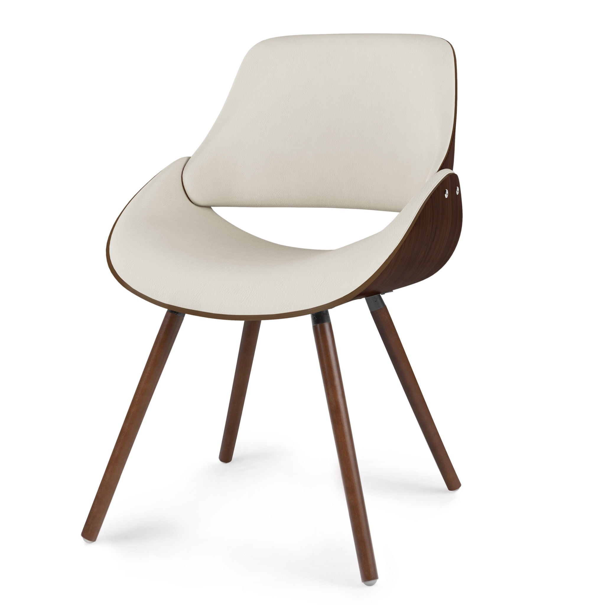 Malden - Bentwood Upholstered Dining Chair With Wood Back - Best Buy Furniture