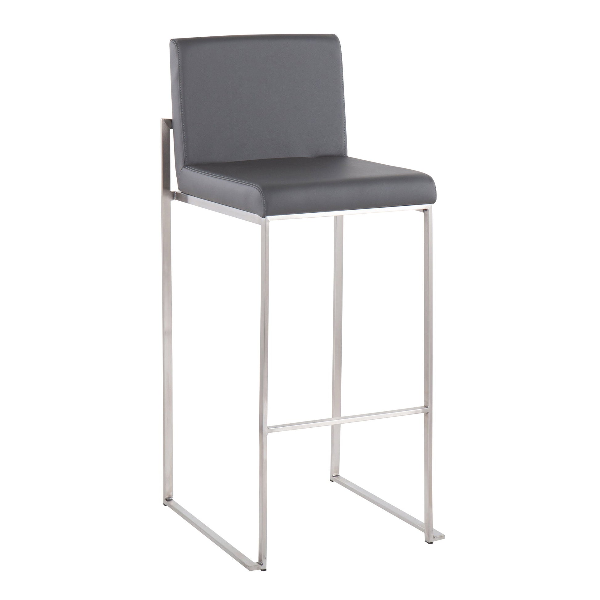 Fuji - Contemporary And Modern Elegance High Back Barstool - Best Buy Furniture