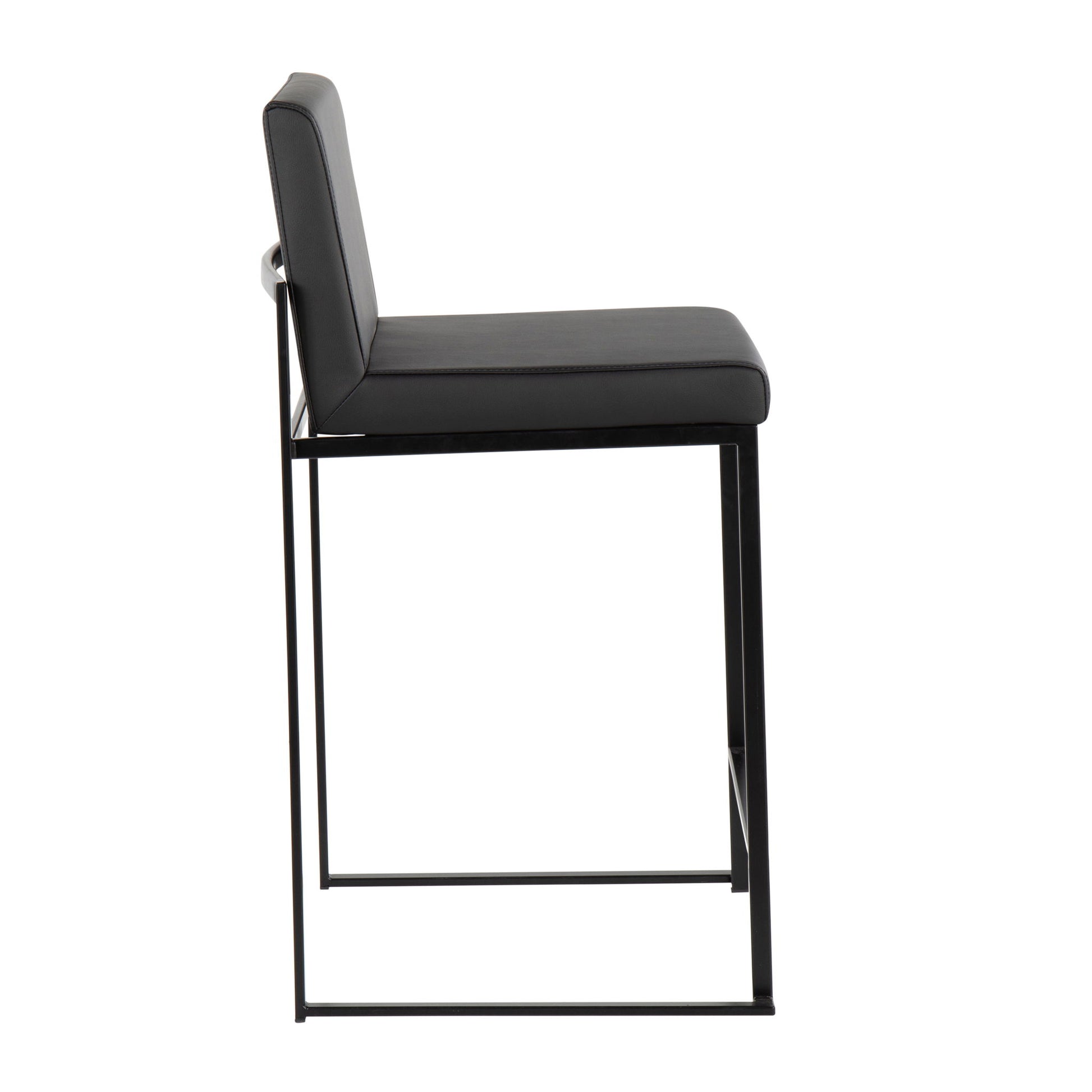 Fuji - Contemporary Modern Elegance, High Back Counter Stool - Best Buy Furniture