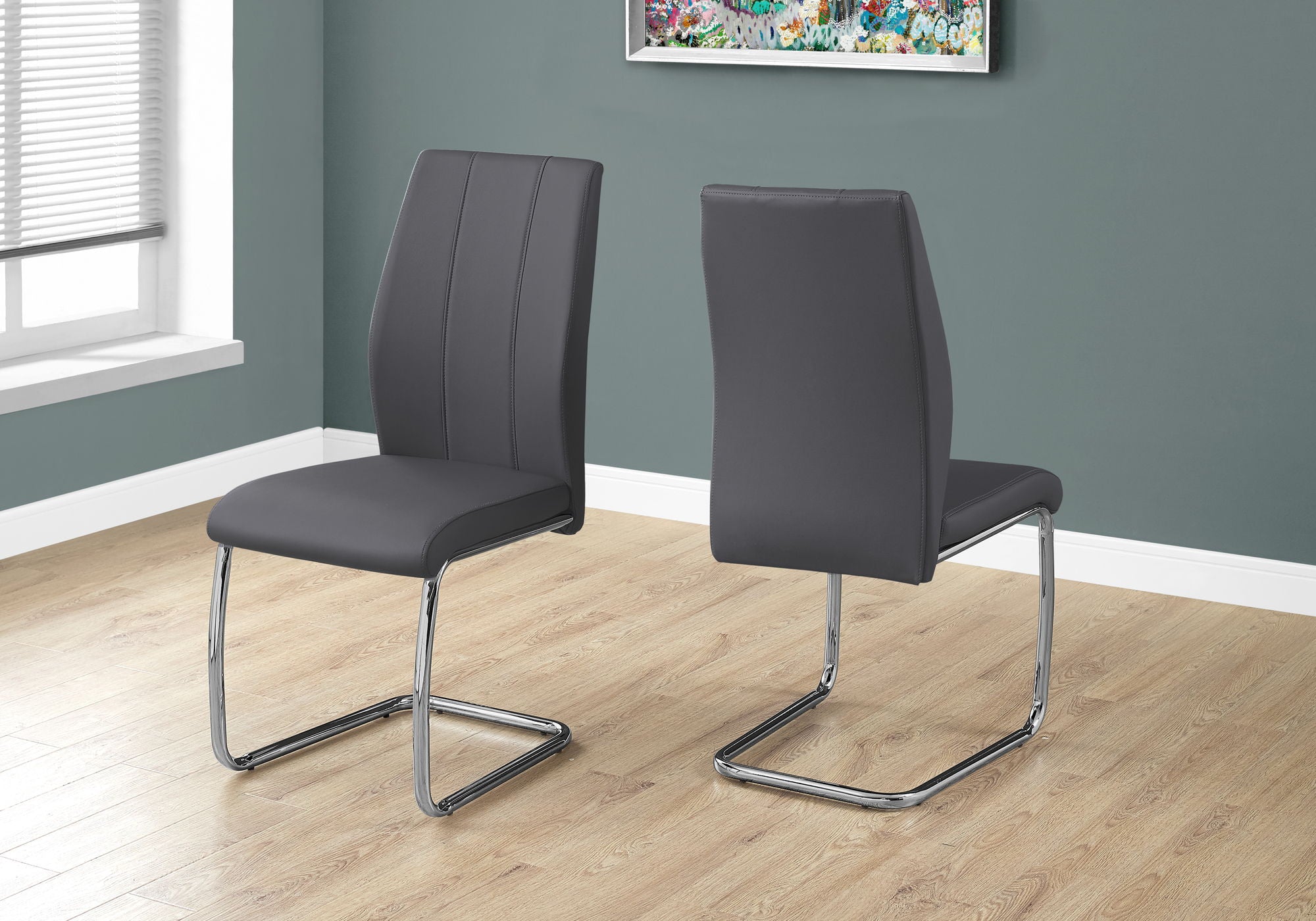 Dining Chair, Side Upholstered For Dining Room, Contemporary & Modern (Set of 2) - Best Buy Furniture