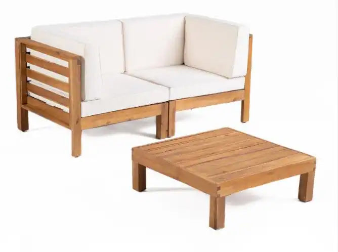 Oana - 3 Piece Love Seat Set With Coffee Table - Best Buy Furniture