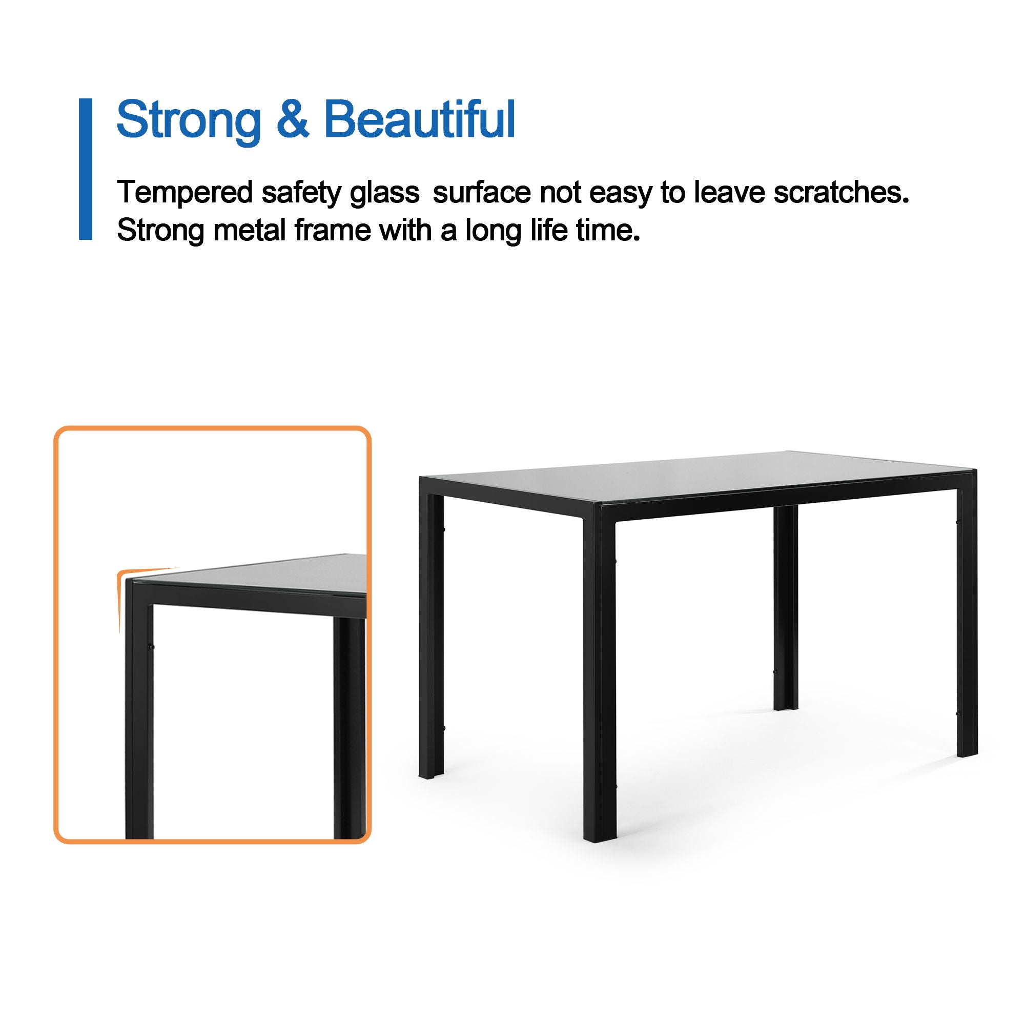 Dining Table - Black - Best Buy Furniture