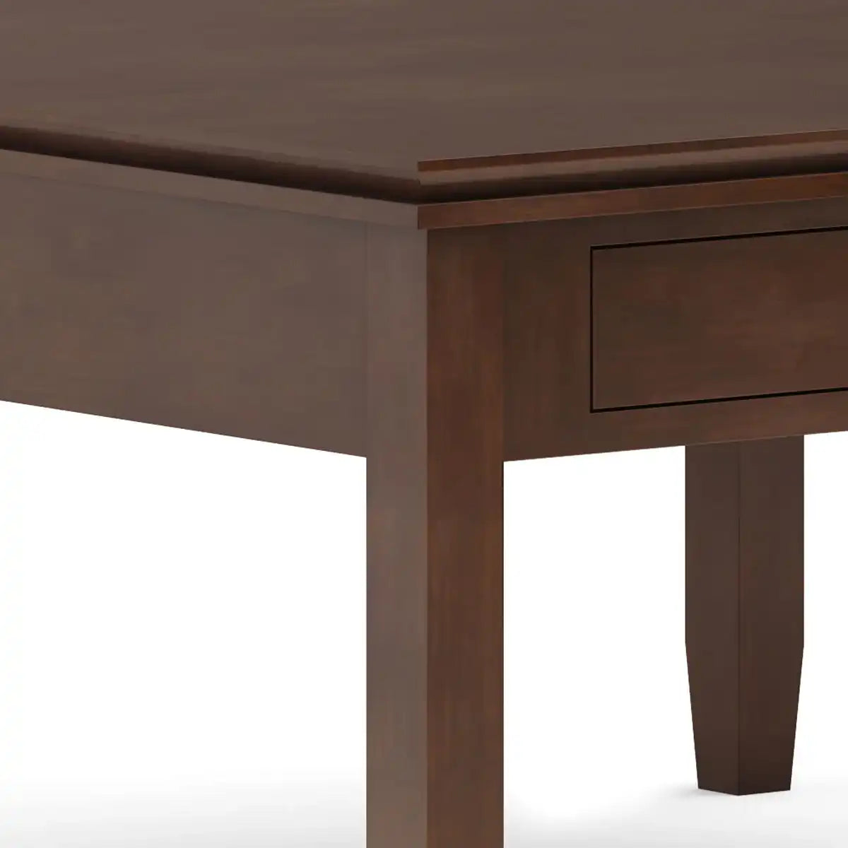 Artisan - Square Coffee Table - Russet Brown - Best Buy Furniture