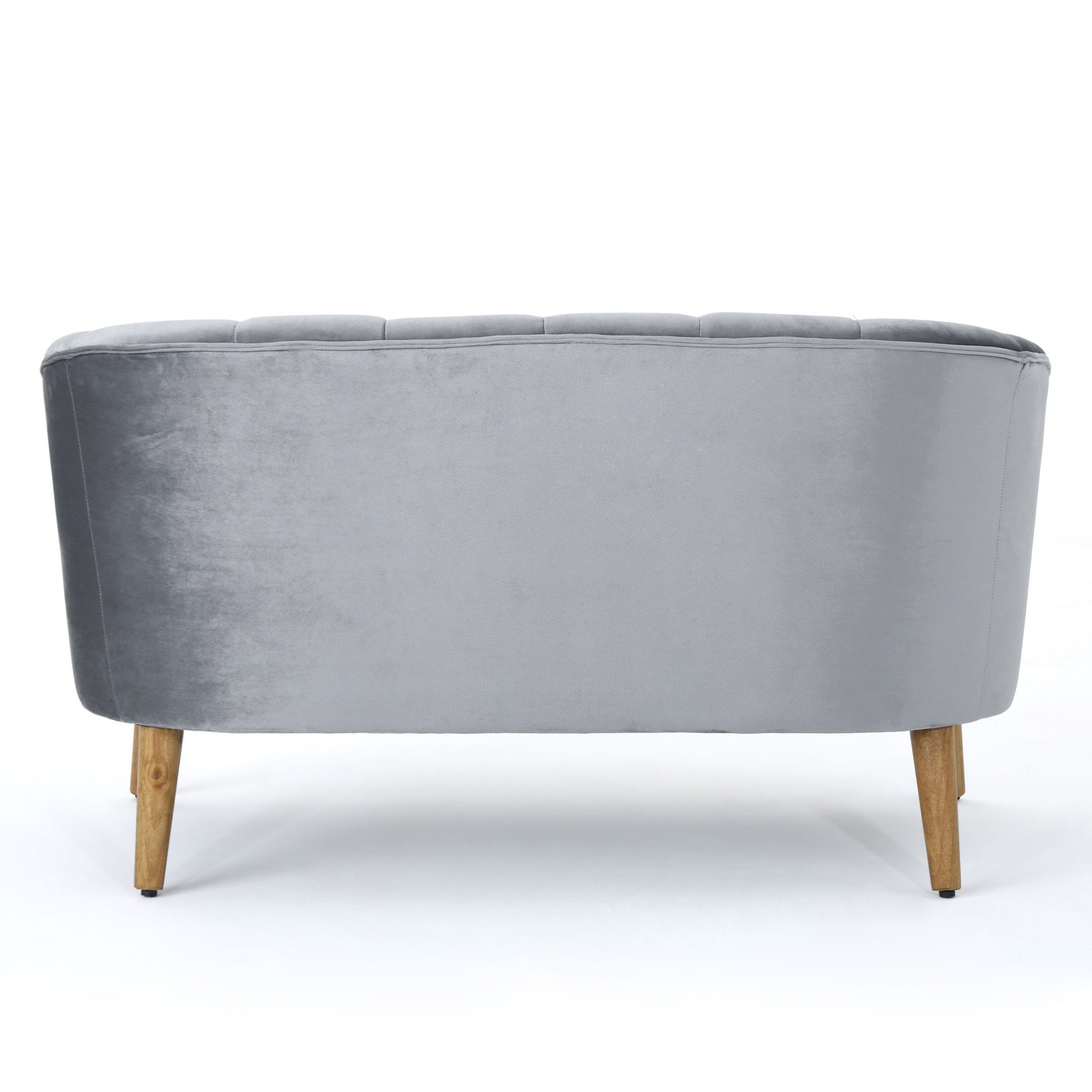 Modern Classic Shell Backed Loveseat - Best Buy Furniture