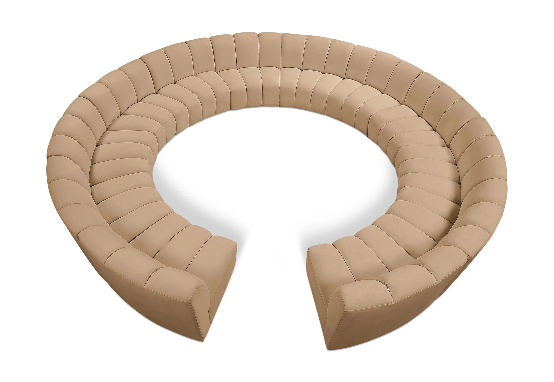 Infinity - 12 Piece Modular Sectional - Camel - Best Buy Furniture