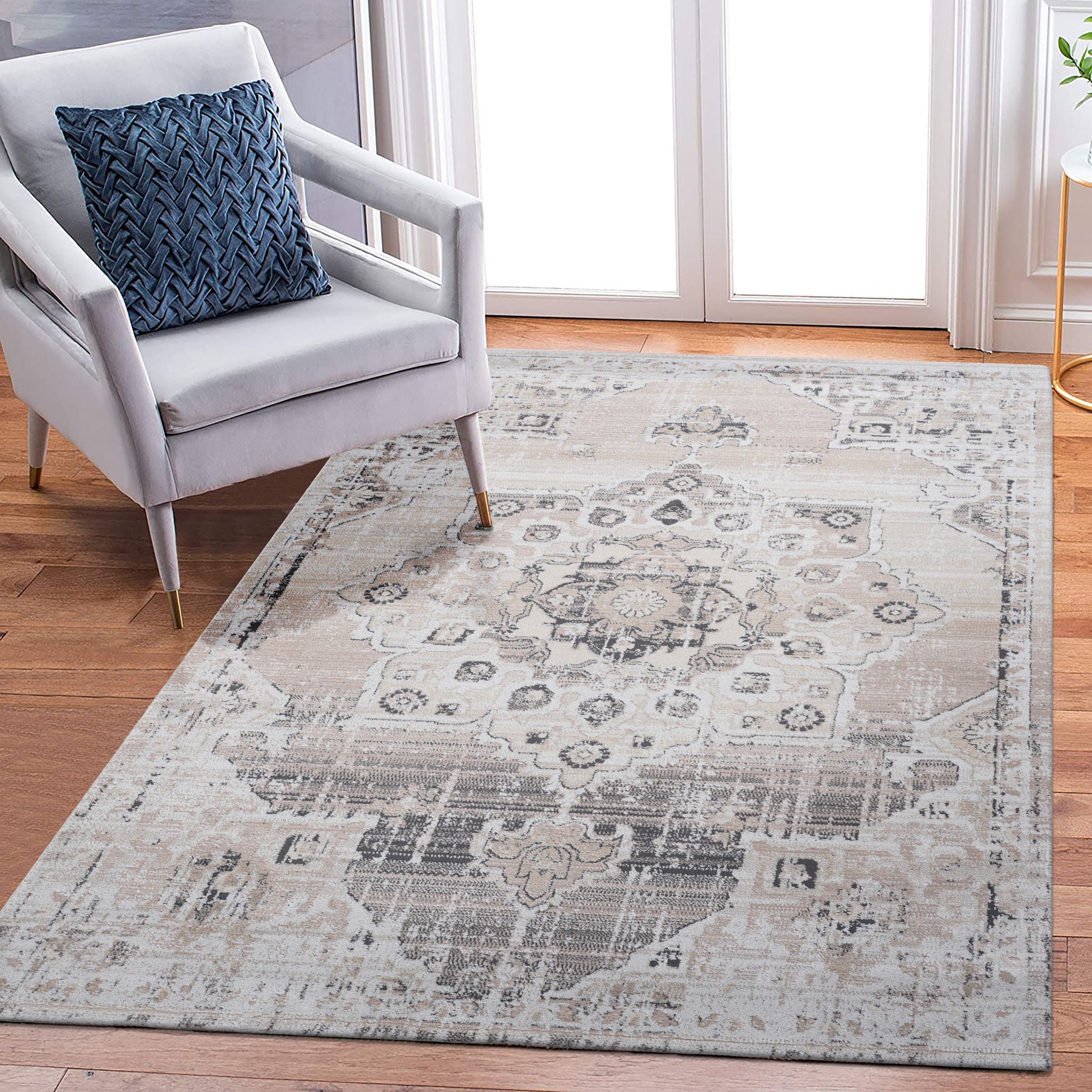 Payas - Medallion Area Rug - Best Buy Furniture