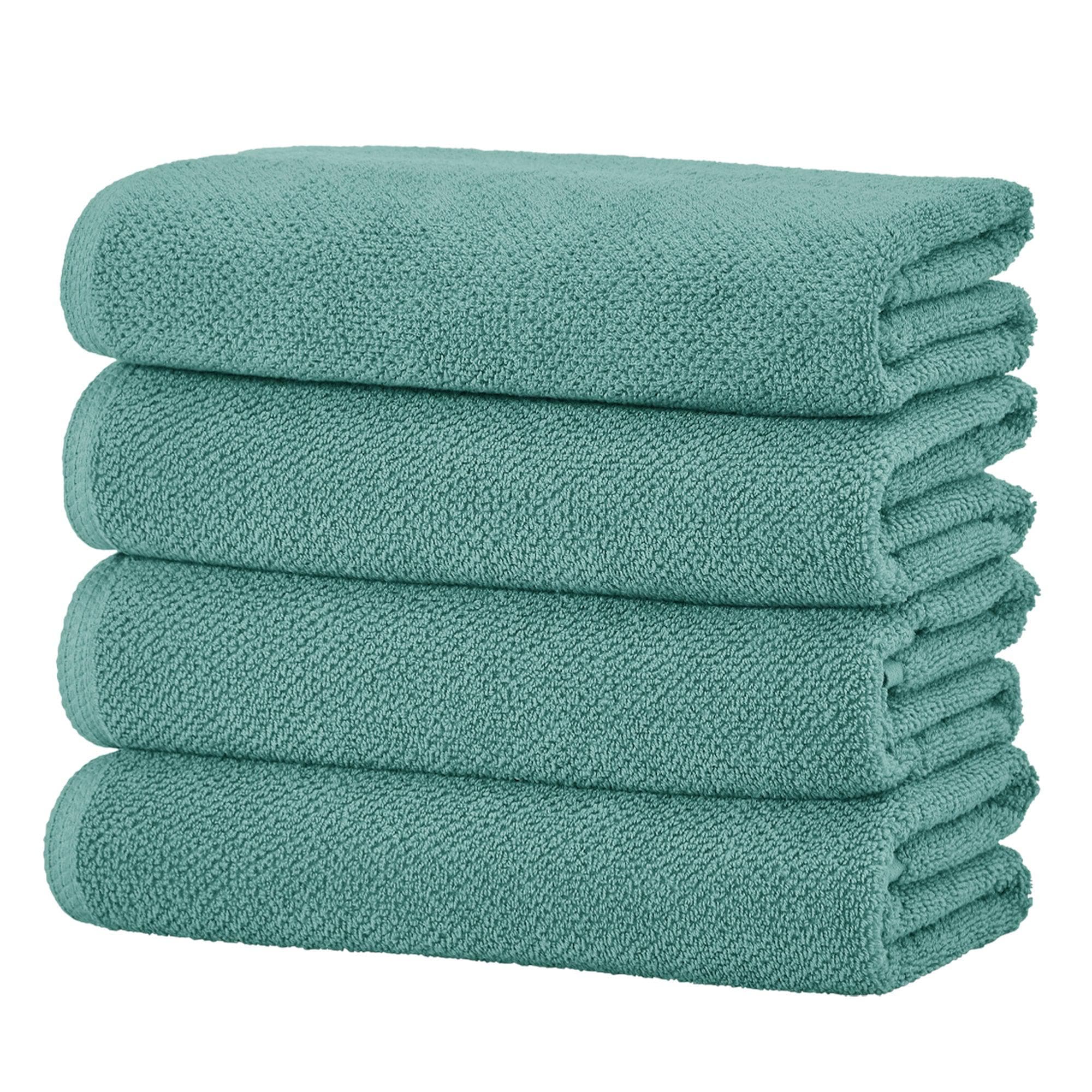 Cotton Textured Bath Towel Set - Acacia Collection - Best Buy Furniture