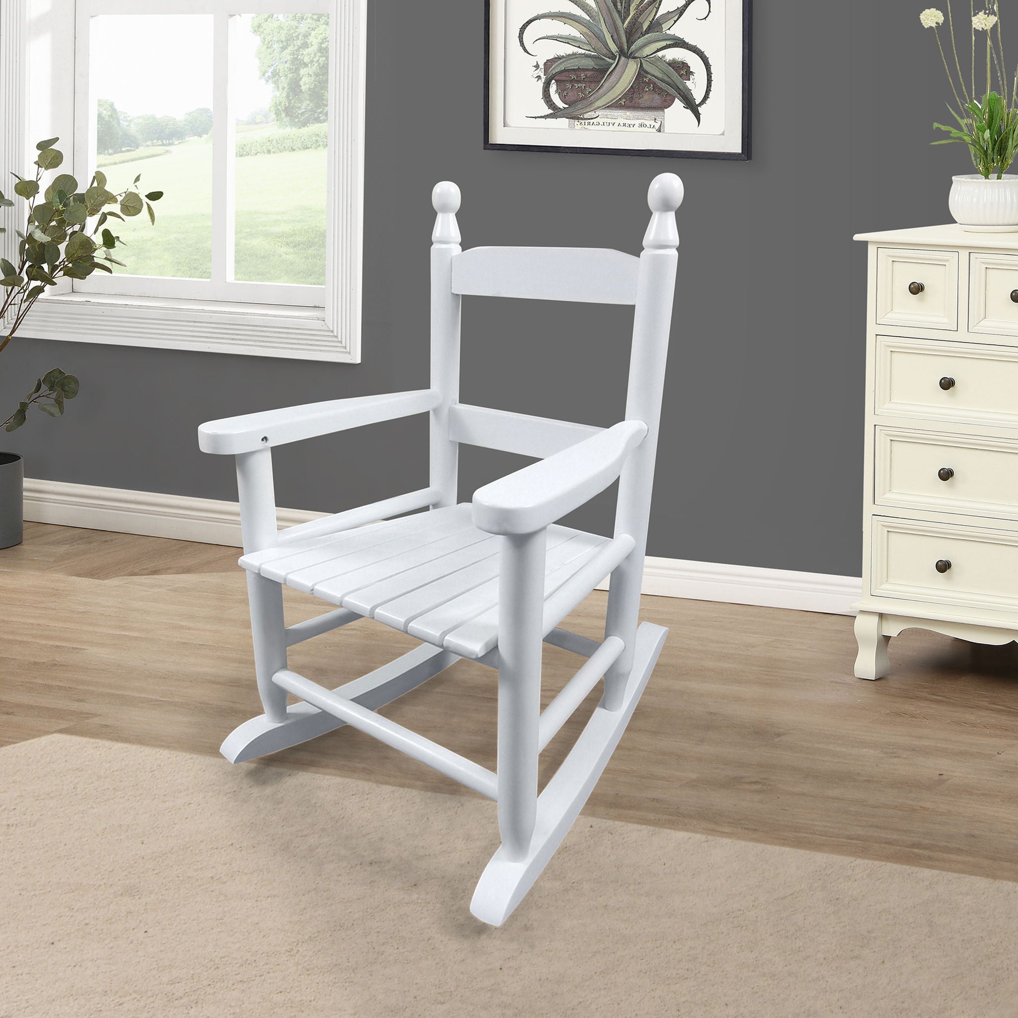 Children's Rocking Chair Indoor Or Outdoor, Suitable For Kids, Durable - Best Buy Furniture