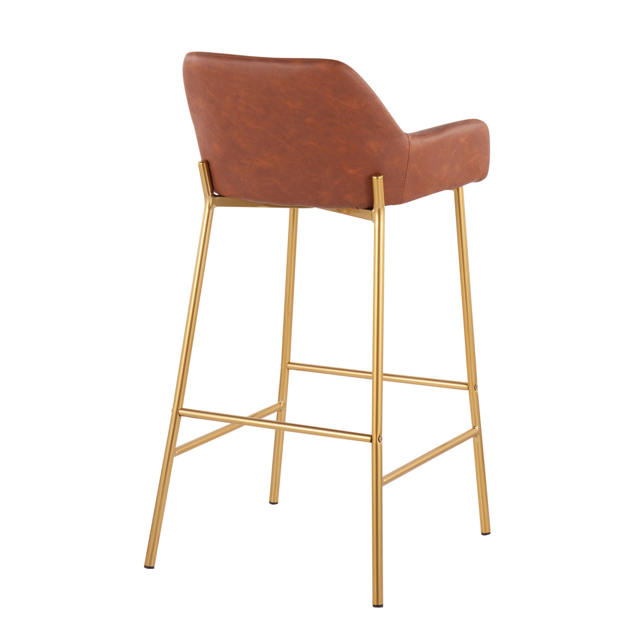 Daniella - Contemporary / Glam Fixed Height Bar Stool (Set of 2) - Best Buy Furniture