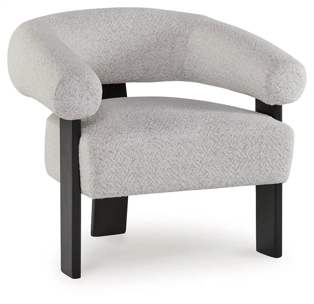 Dultish - Accent Chair - Snow - Best Buy Furniture
