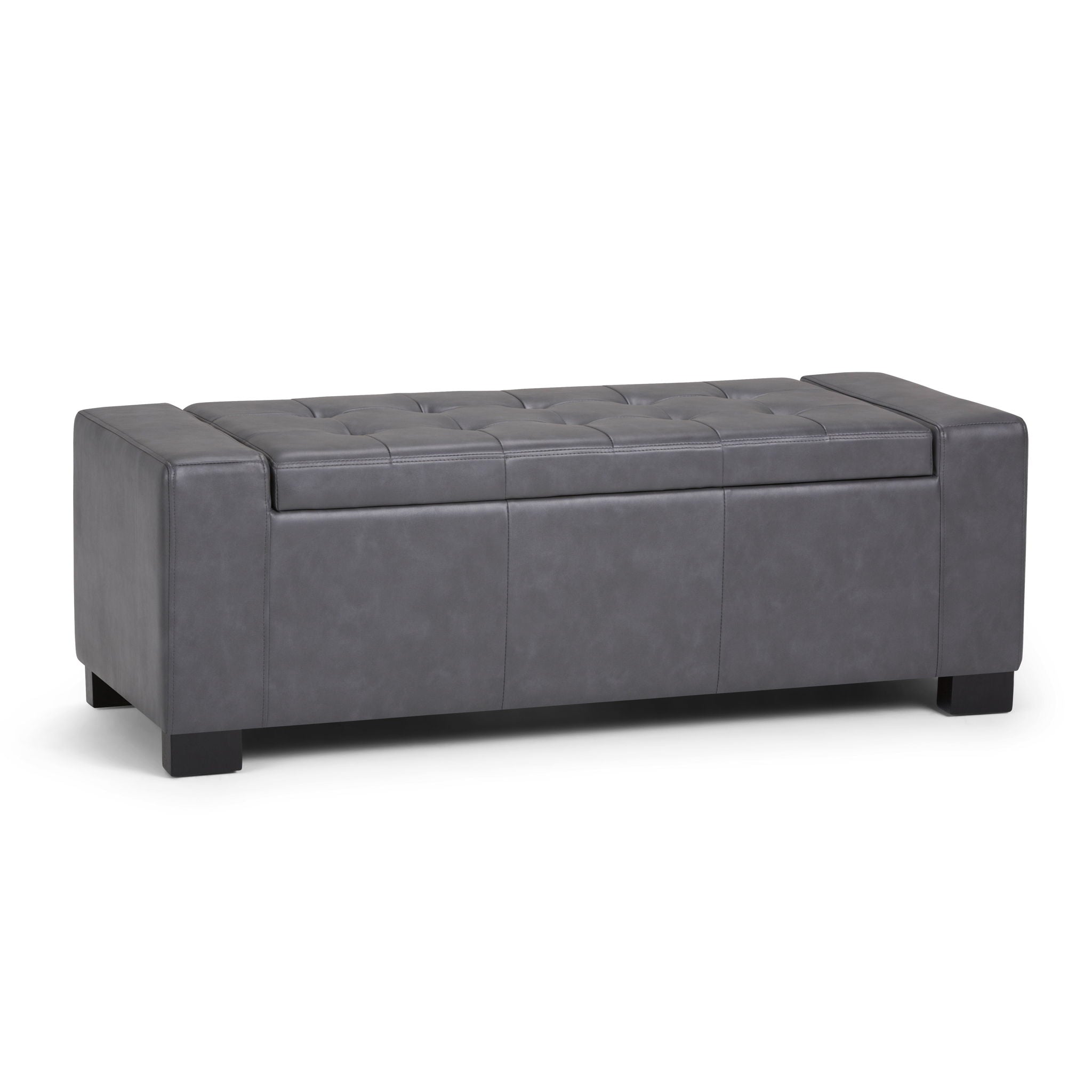 Laredo - Contemporary Large Storage Ottoman - Best Buy Furniture