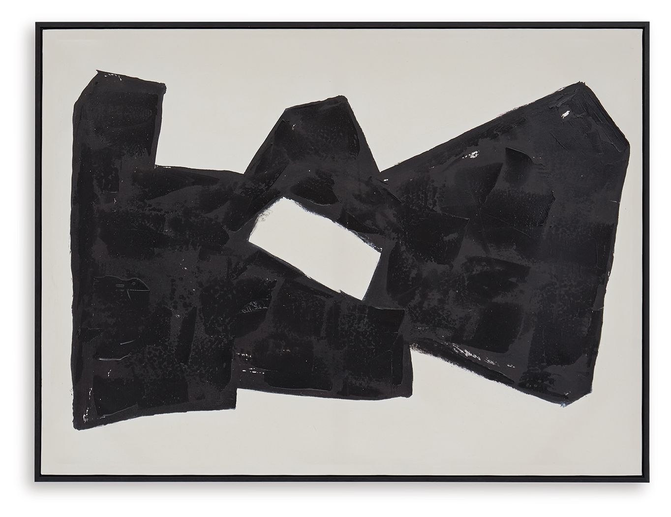 Garviery - Wall Art - Black / Cream - Best Buy Furniture