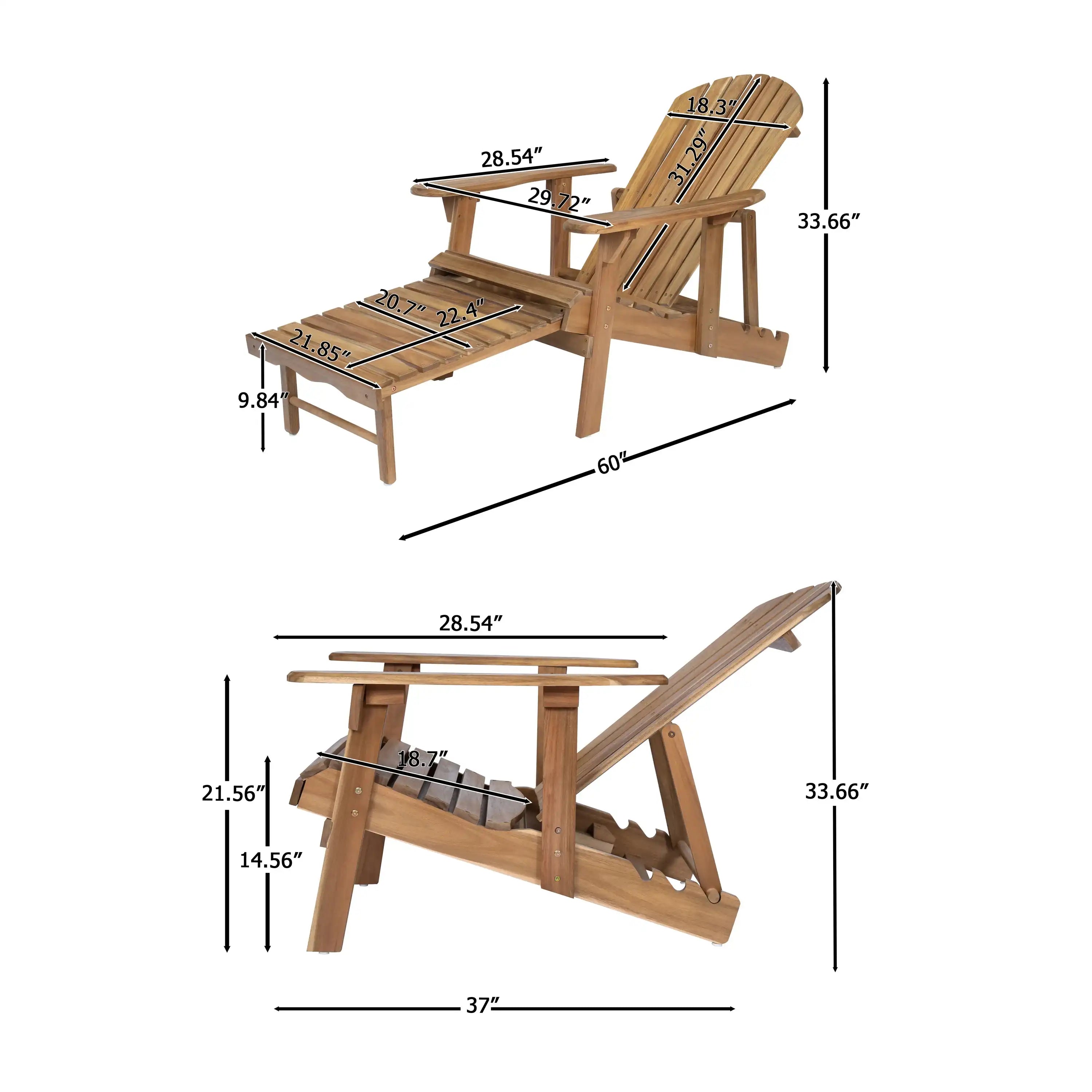 Malibu Adirondack Outdoor Chair - Best Buy Furniture