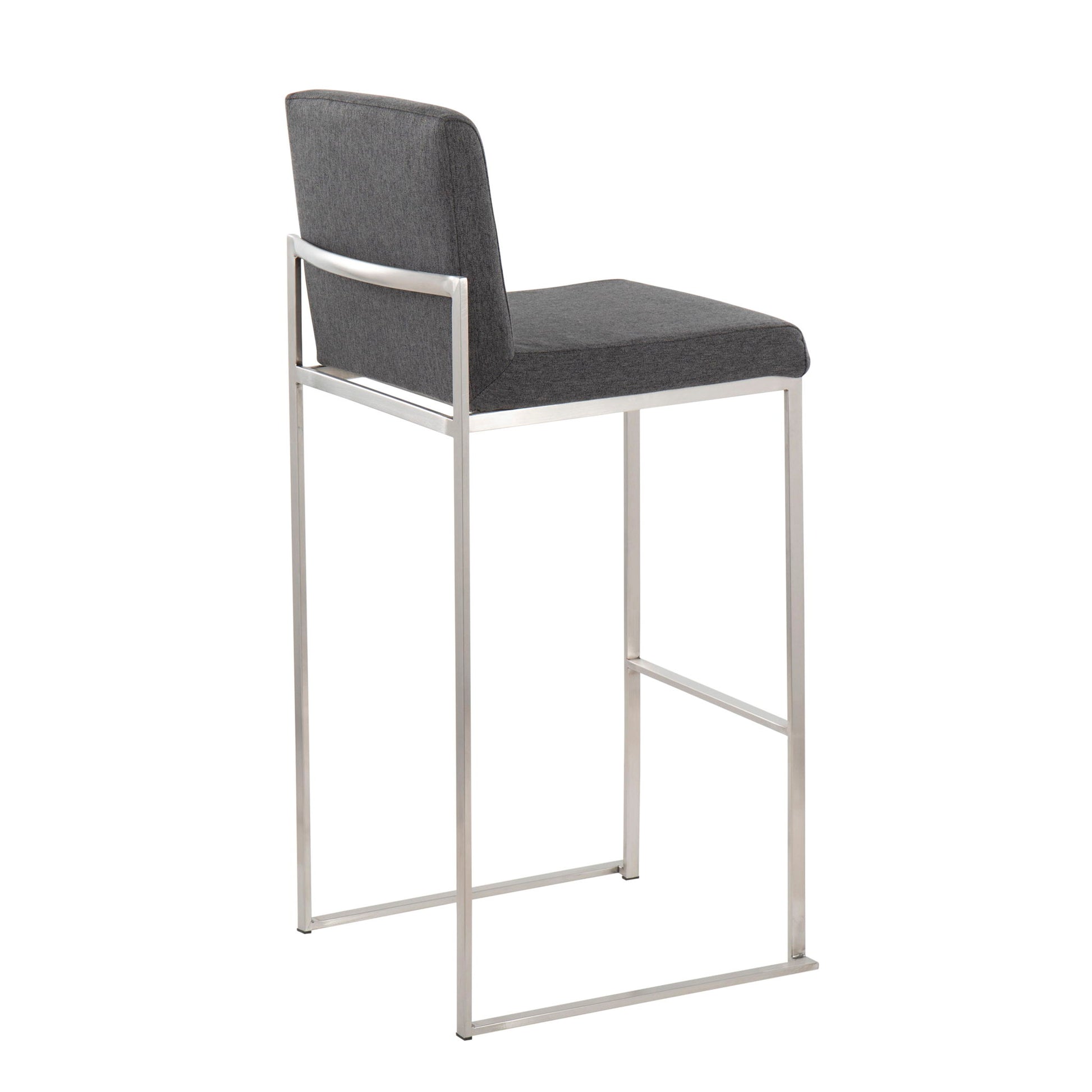 Fuji - Contemporary And Modern Elegance High Back Barstool - Best Buy Furniture