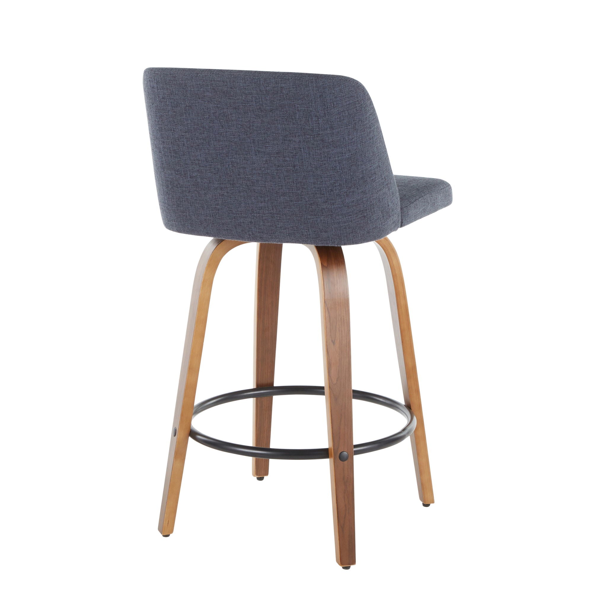 Toriano - Mid Century Modern, Counter Stool (Set of 2) - Best Buy Furniture