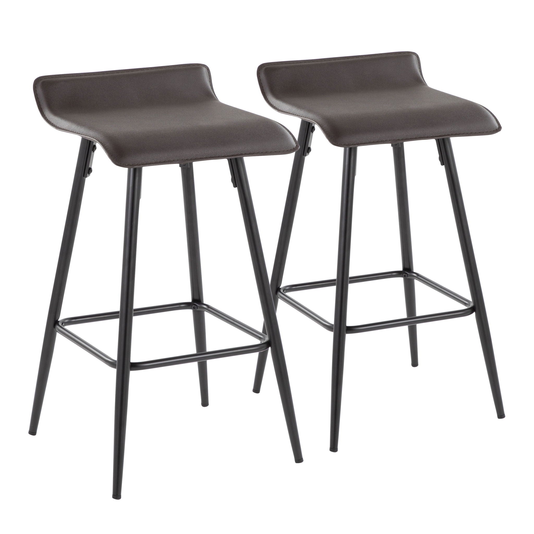 Ale - Contemporary Fixed Height Counter Stool (Set of 2) - Best Buy Furniture