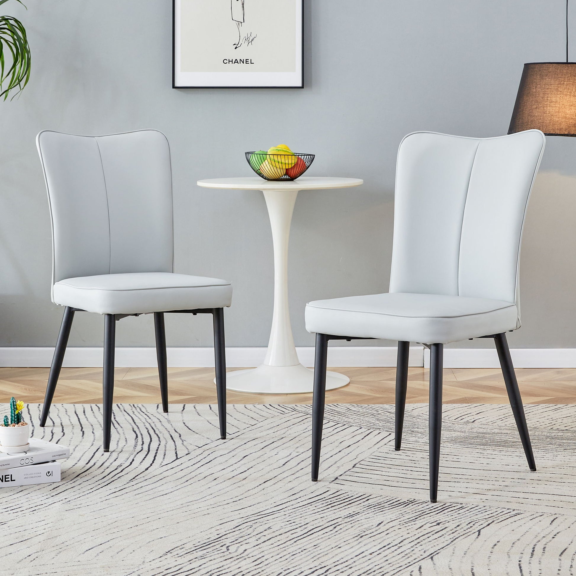 Modern Minimalist Dining Chairs (Set of 2) - Best Buy Furniture