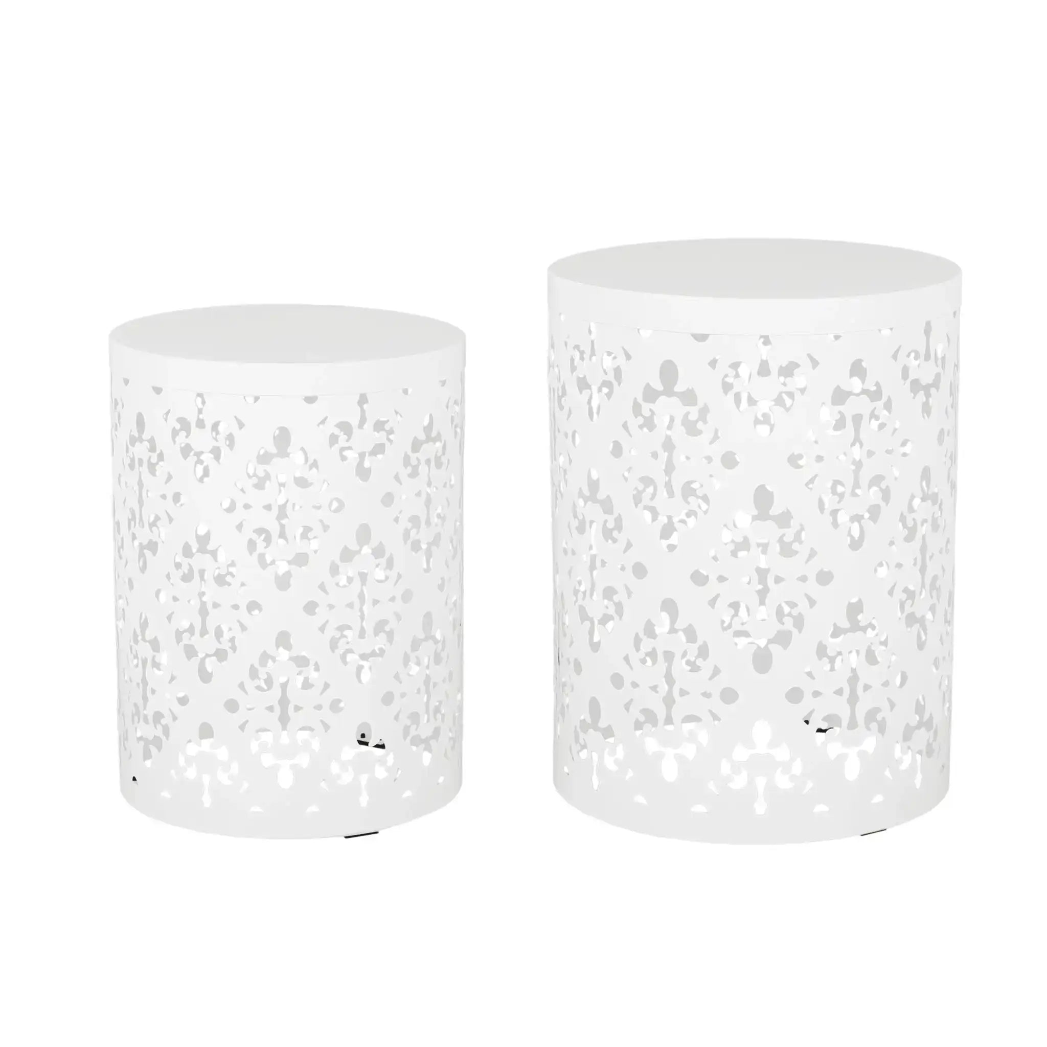 Outdoor Metal Modern Design End Table - Best Buy Furniture