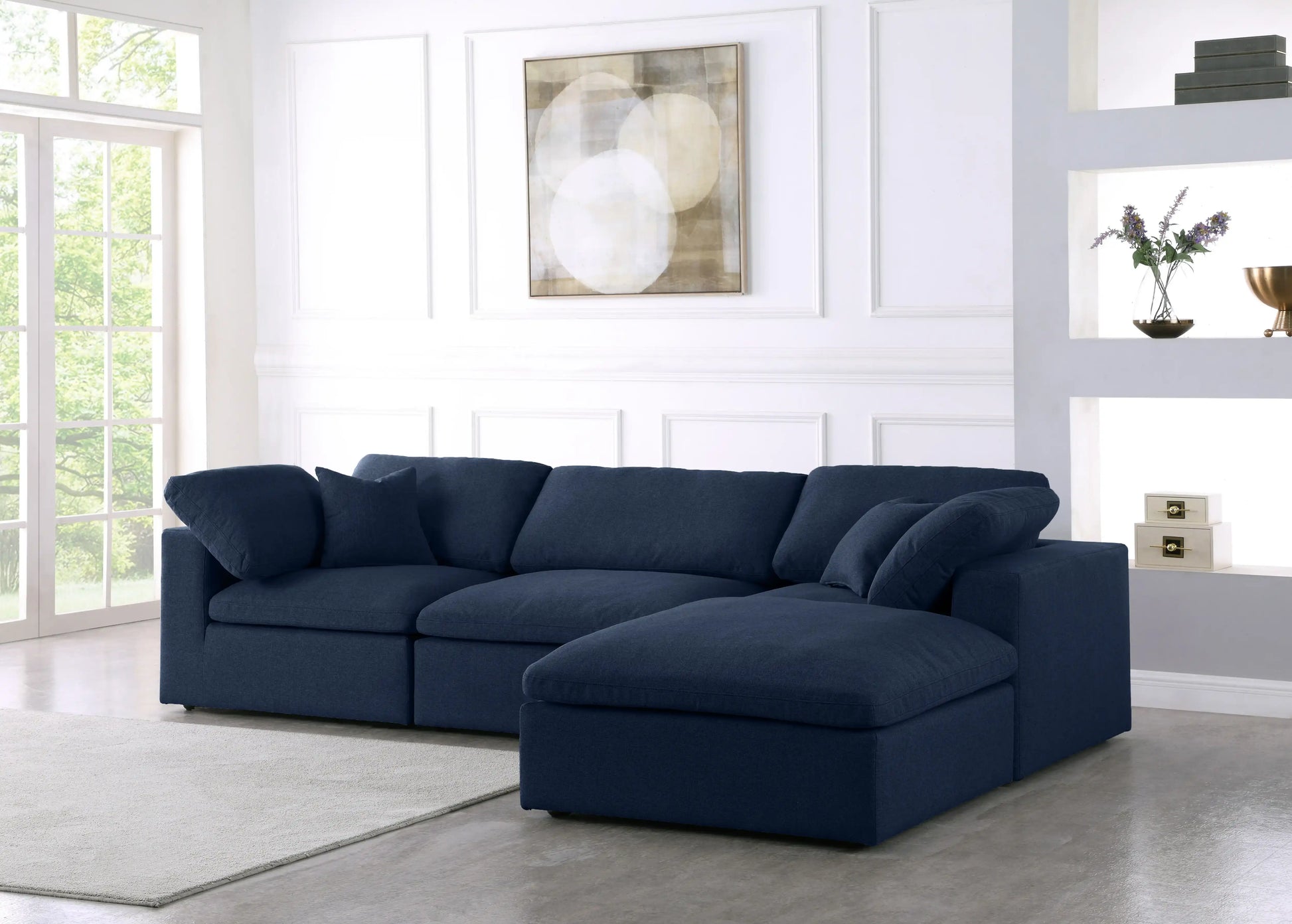 Serene - 4 Piece Modular Sectional - Best Buy Furniture