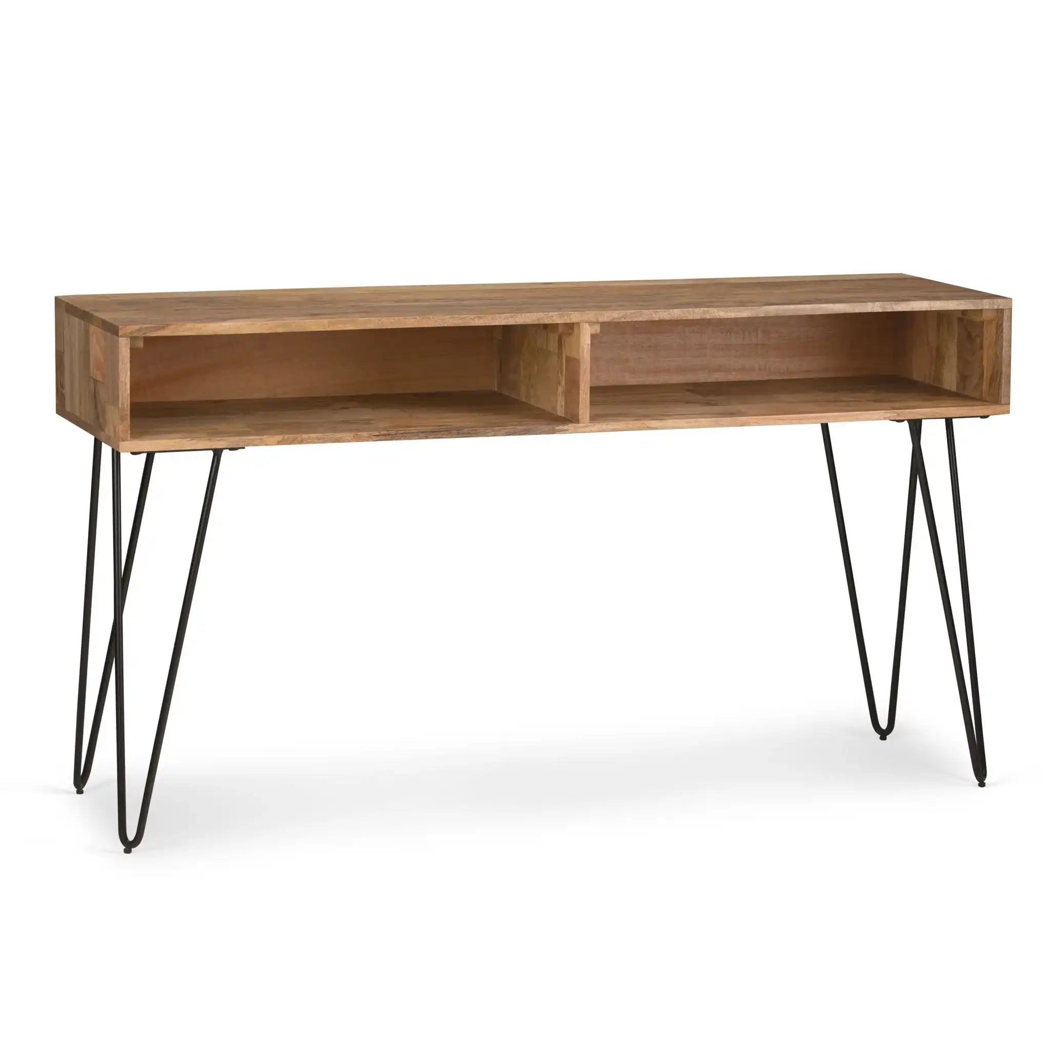 Hunter - Console Sofa Table - Natural - Best Buy Furniture