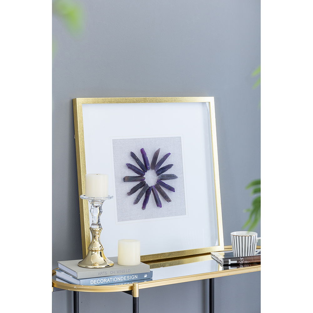 Grace Purple Agate Shadow Boxes Wall Art (Set of 2) - Multicolor - Best Buy Furniture