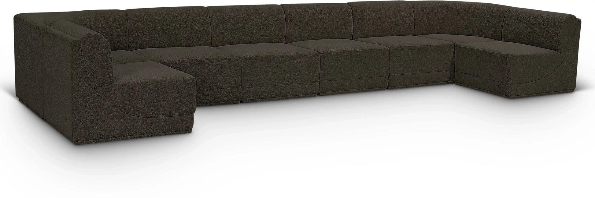 Ollie - 8 Piece Modular Sectional - Best Buy Furniture