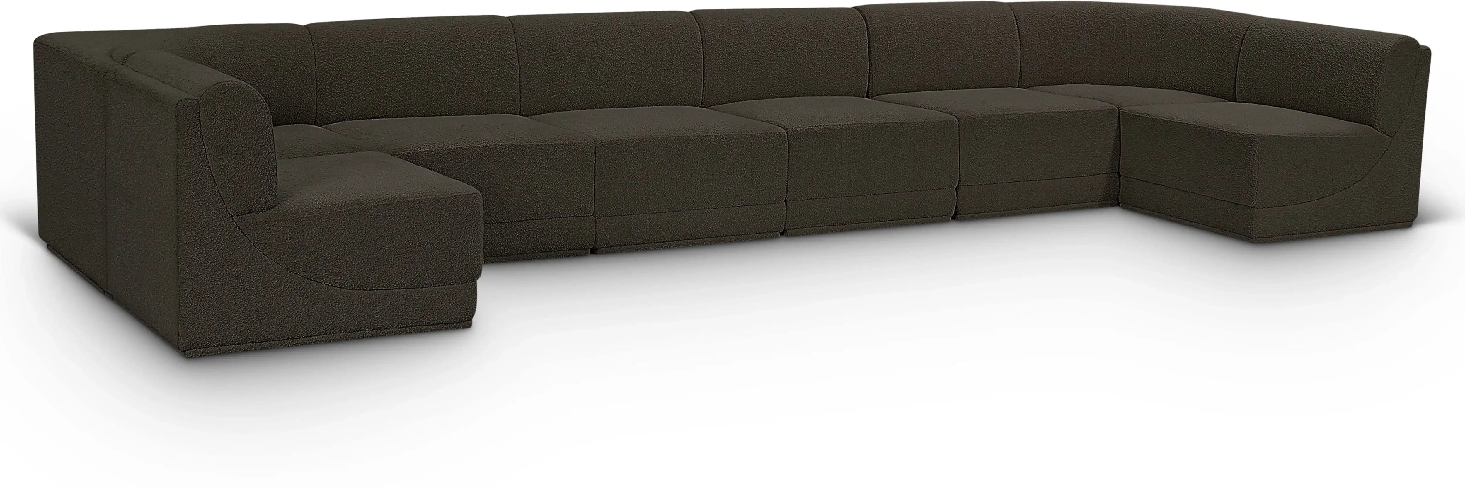 Ollie - 8 Piece Modular Sectional - Best Buy Furniture