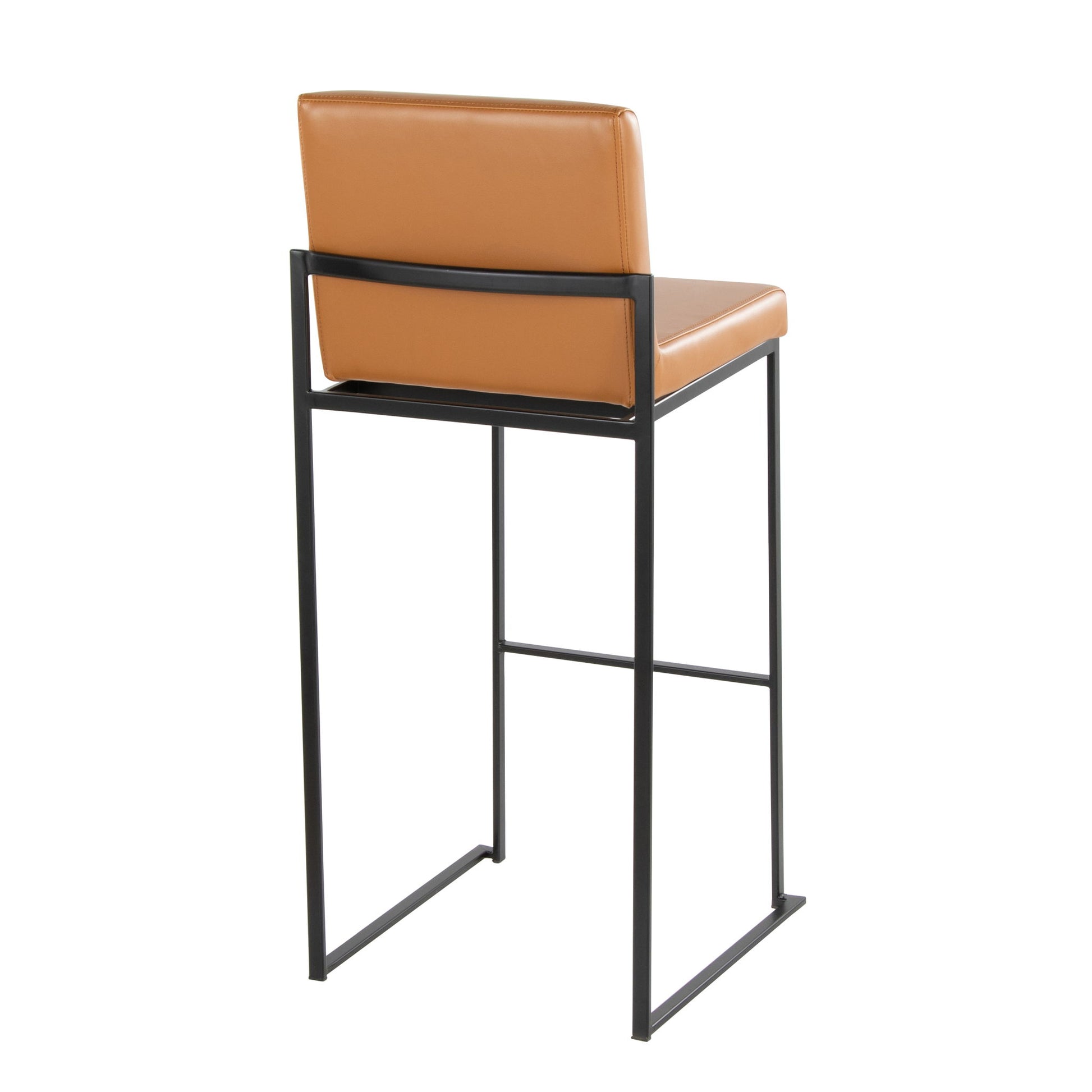 Fuji - Contemporary High Back Barstool Elegant Design - Best Buy Furniture