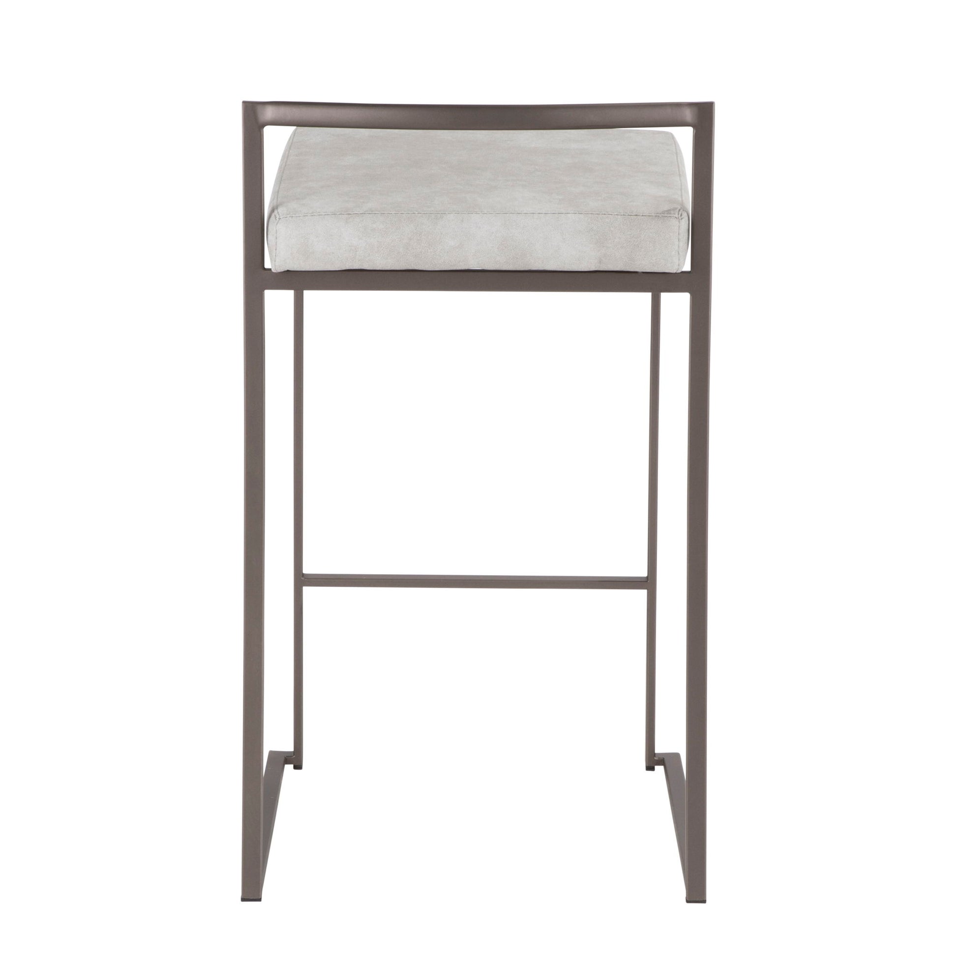 Fuji - Industrial Stackable Counter Stool Elegant Design - Best Buy Furniture
