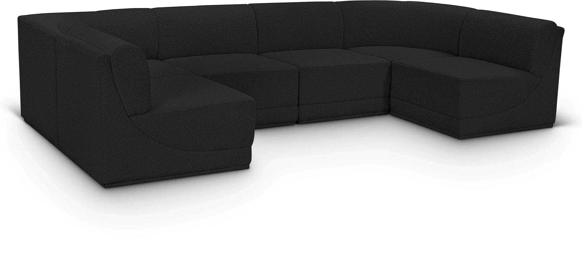Ollie - 6 Piece Modular Sectional - Best Buy Furniture
