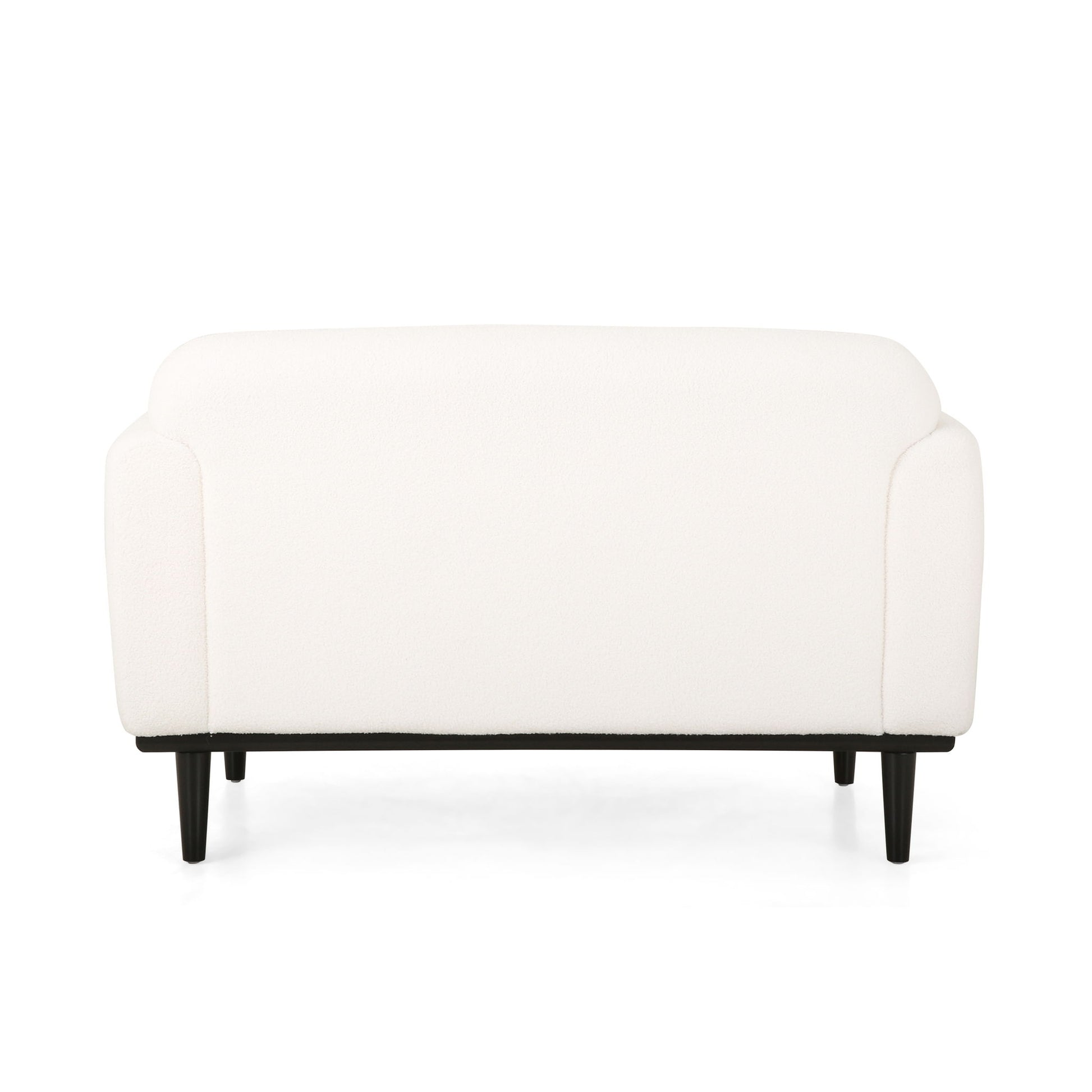 Sway - Upholstered Loveseat With Wood Legs And Round Arms - Best Buy Furniture