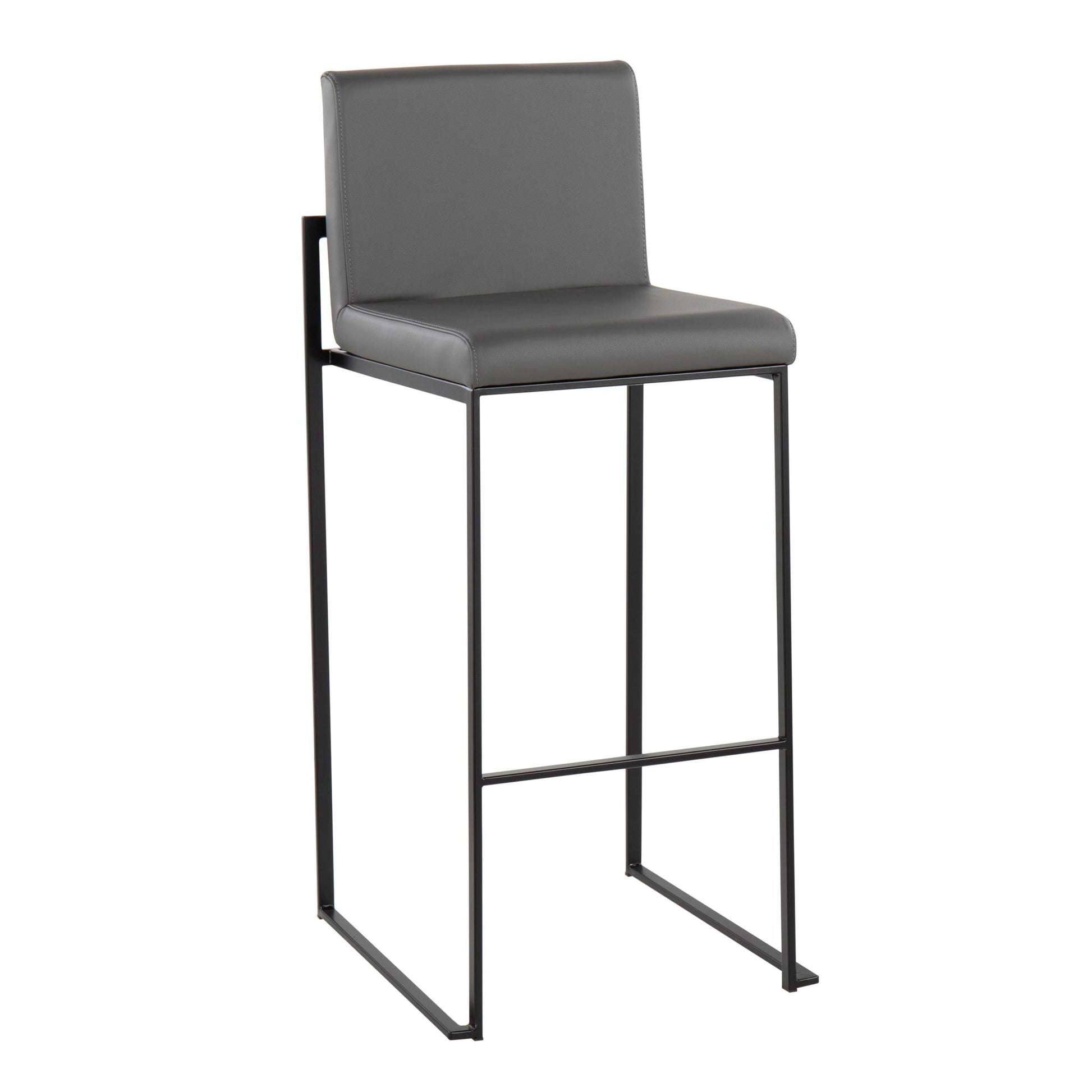 Fuji - Contemporary High Back Barstool Elegant Design - Best Buy Furniture