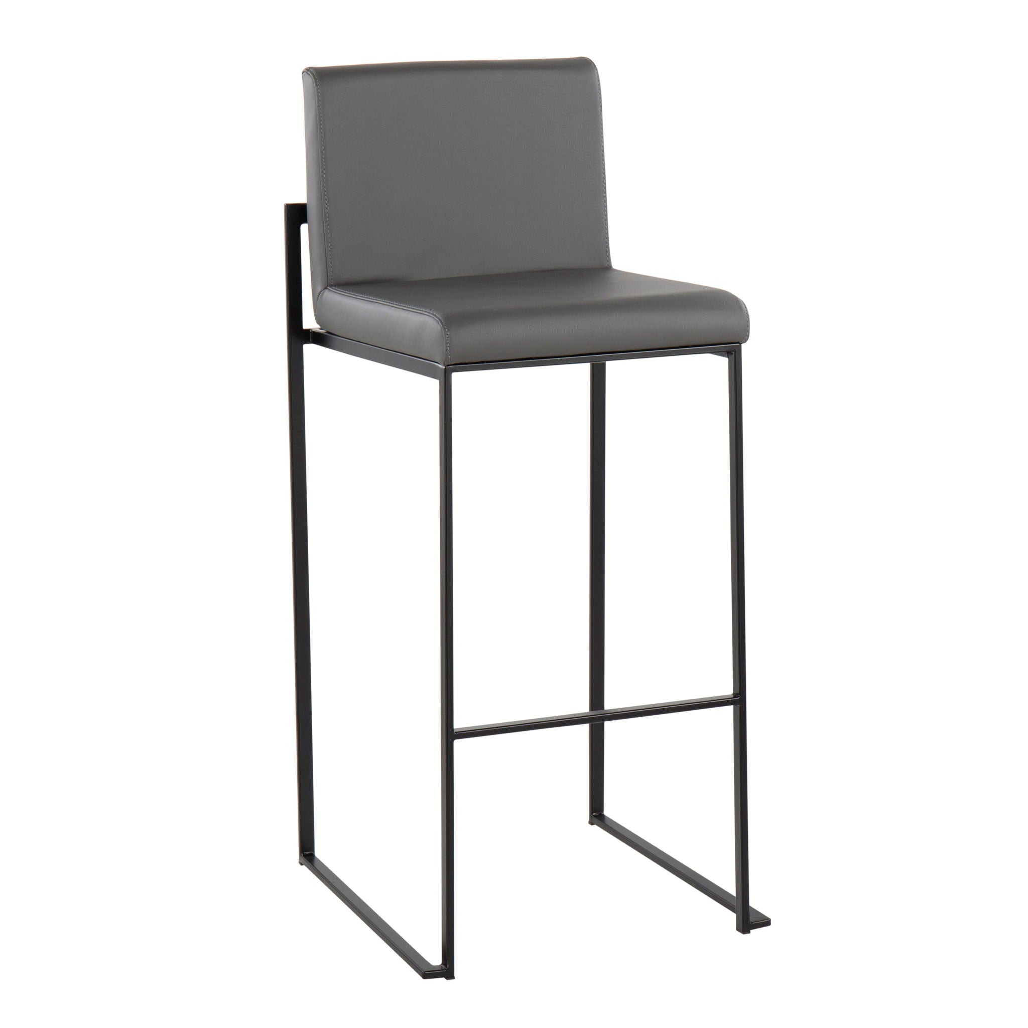 Fuji - Contemporary High Back Barstool Elegant Design - Best Buy Furniture