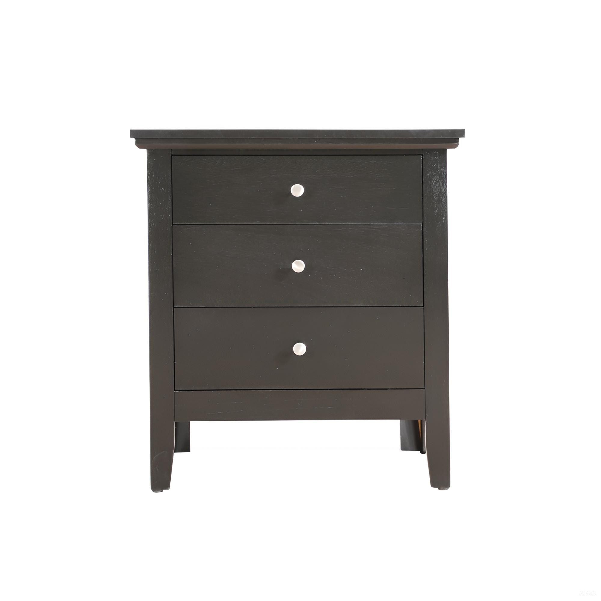 Hammond - 3 Drawer Nightstand - Best Buy Furniture
