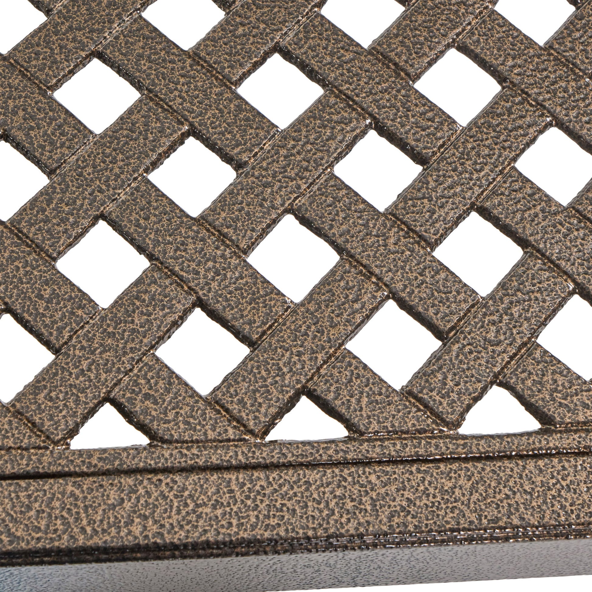 Outdoor Modern Aluminum Dining Table With Woven Accents - Best Buy Furniture