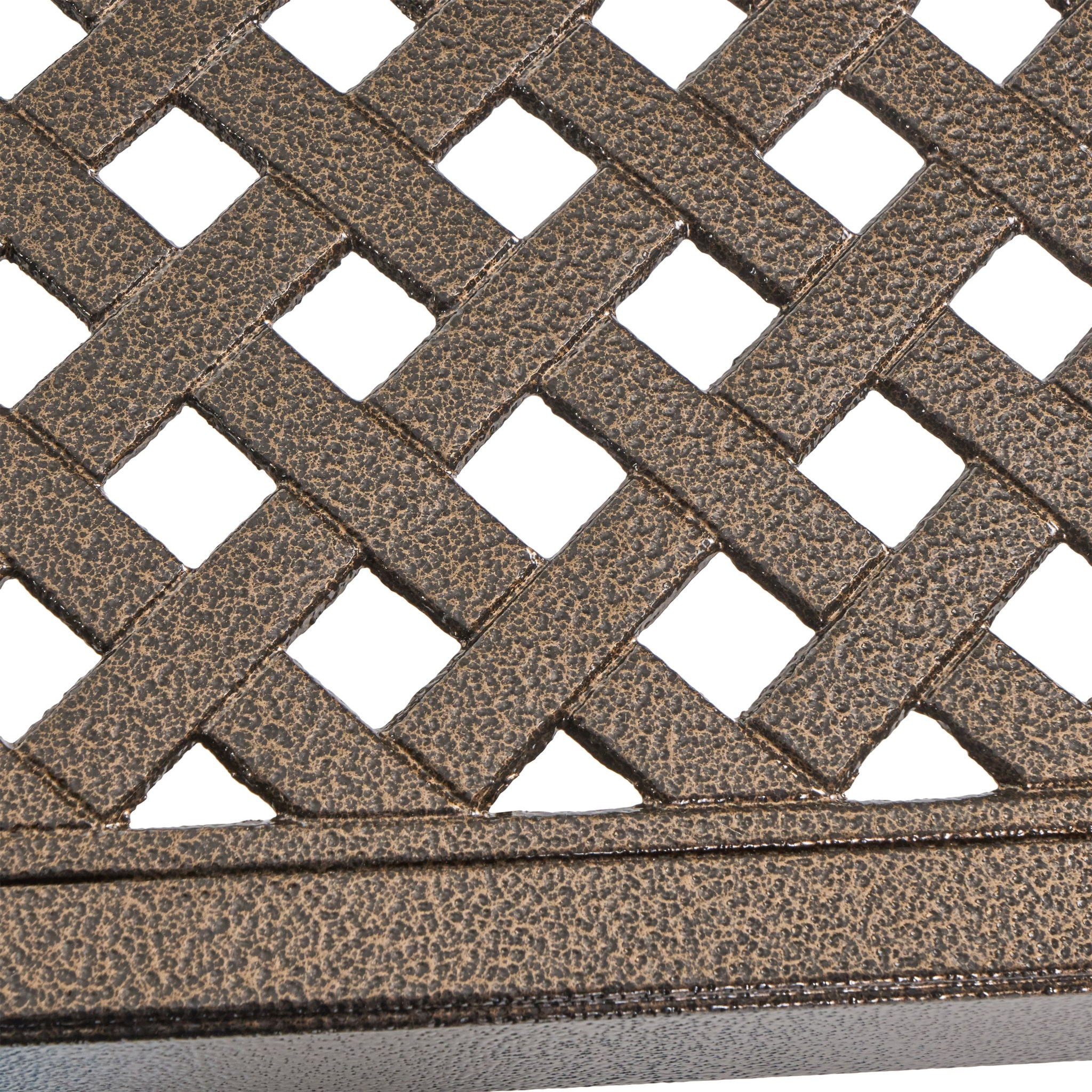 Outdoor Modern Aluminum Dining Table With Woven Accents - Best Buy Furniture