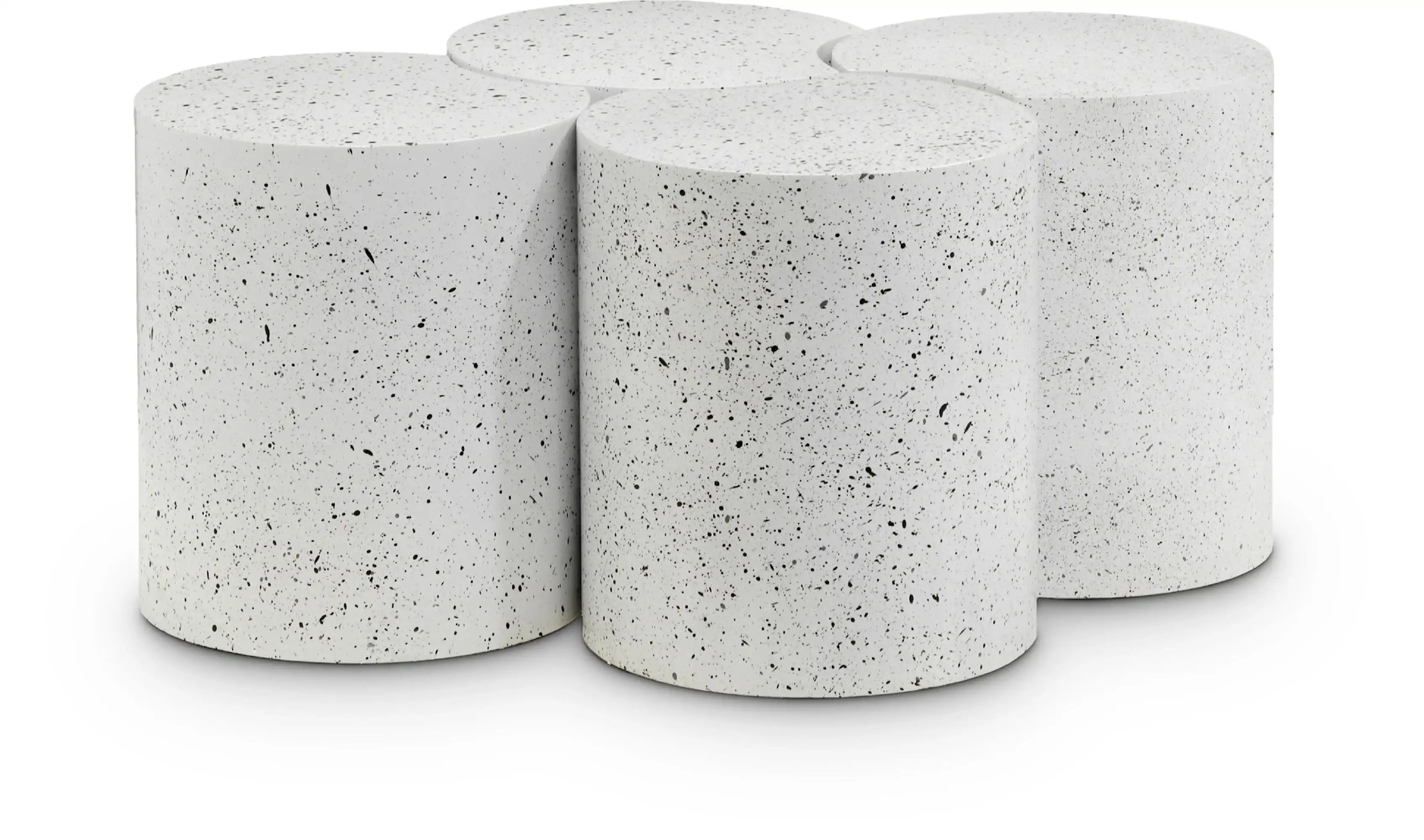 Dimple - 4 Piece Modular Coffee Table - Terazzo Finish - Best Buy Furniture