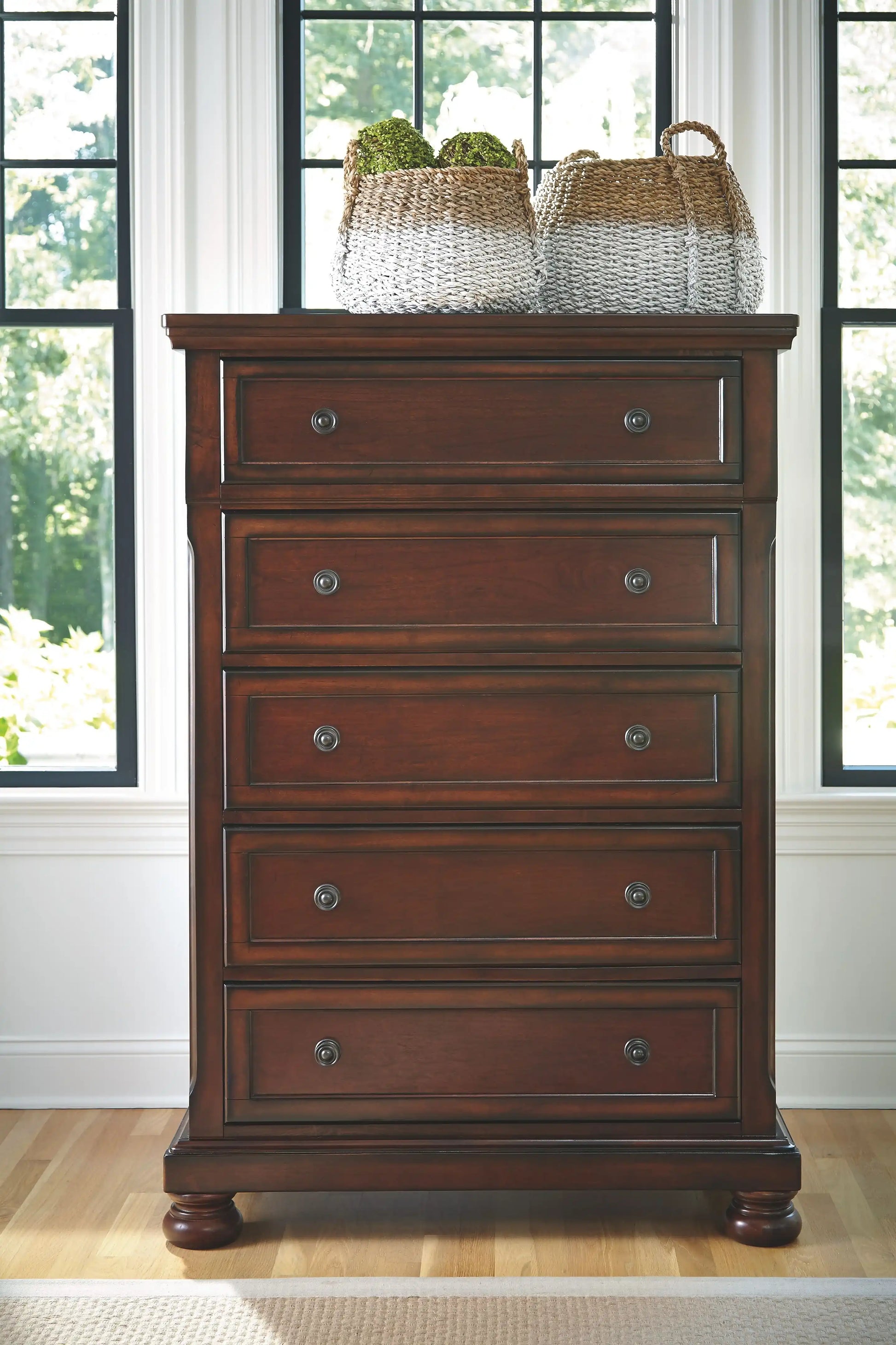Porter - Chest - Rustic Brown - Best Buy Furniture